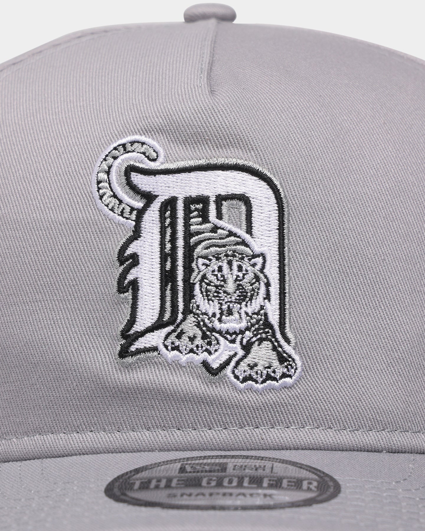 New Era Detroit Tigers 'Koala Grey' Old Golfer Snapback Grey/White