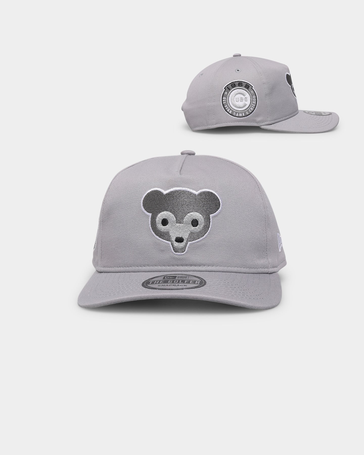 New Era Chicago Cubs 'Koala Grey' Old Golfer Snapback Grey/White