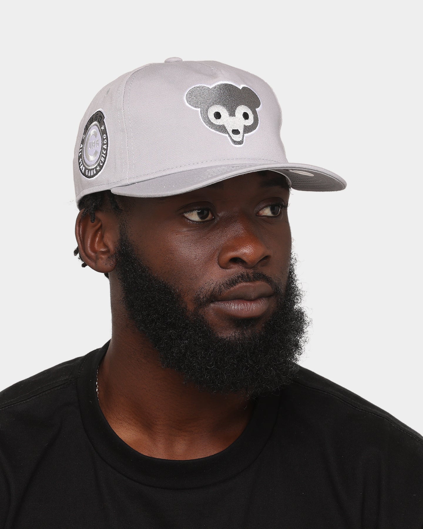 New Era Chicago Cubs 'Koala Grey' Old Golfer Snapback Grey/White
