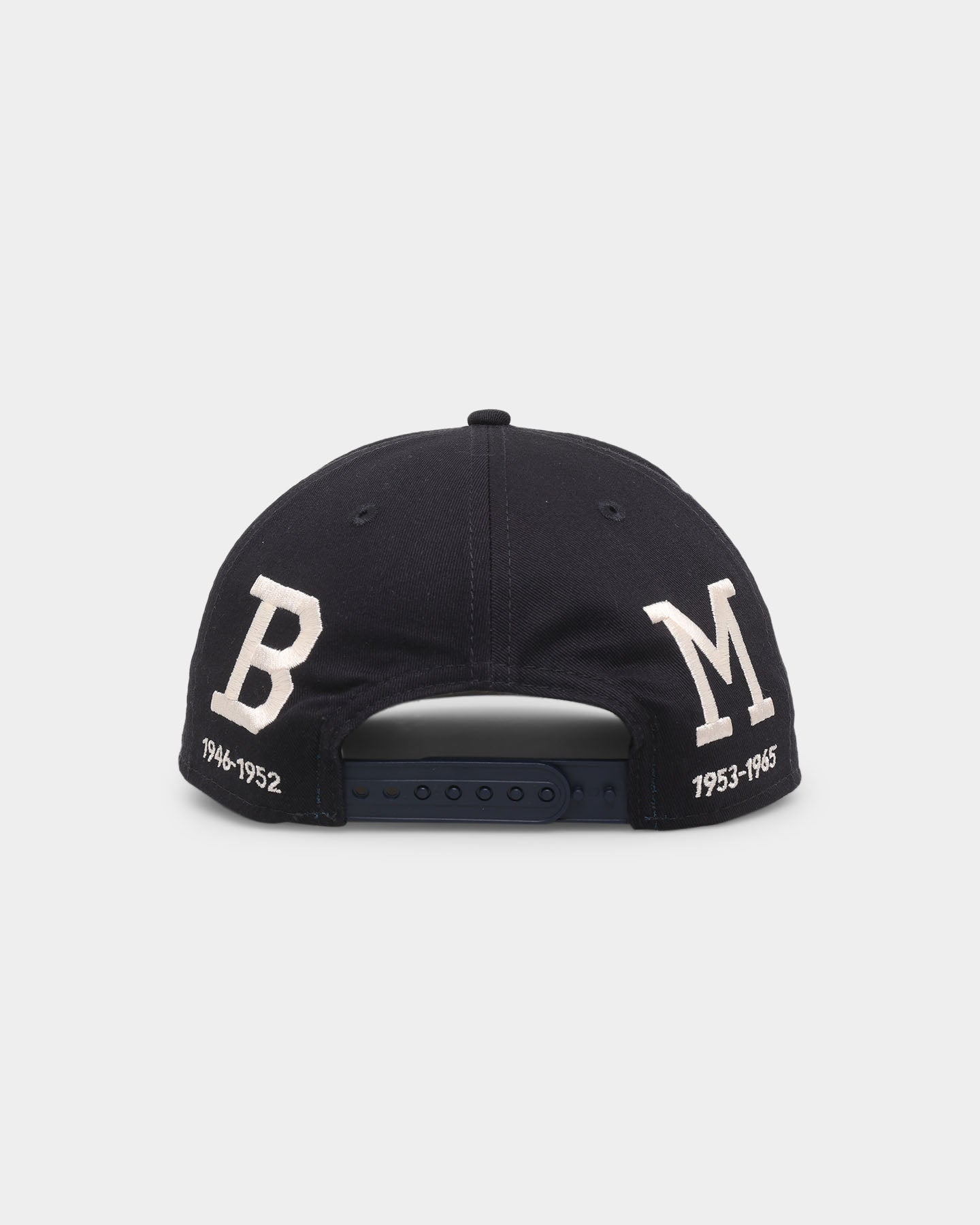 New Era Atlanta Braves 'Logo Evolution' Golfer Snapback Golfer Collection Navy