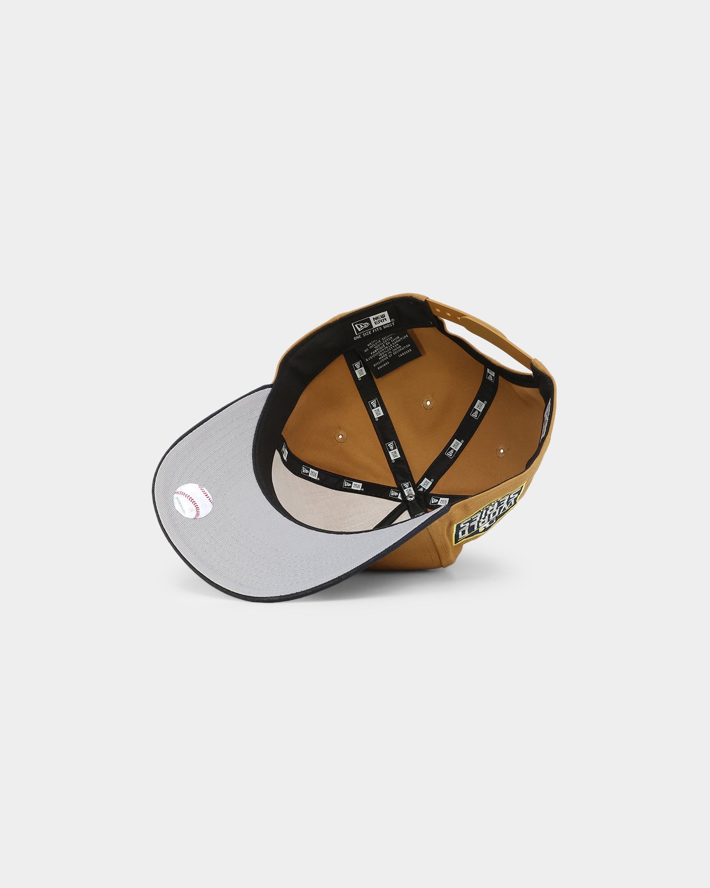 New Era Los Angeles Dodgers 'Midnight Harvest 2-Tone' Old Golfer Snapback Wheat/Navy