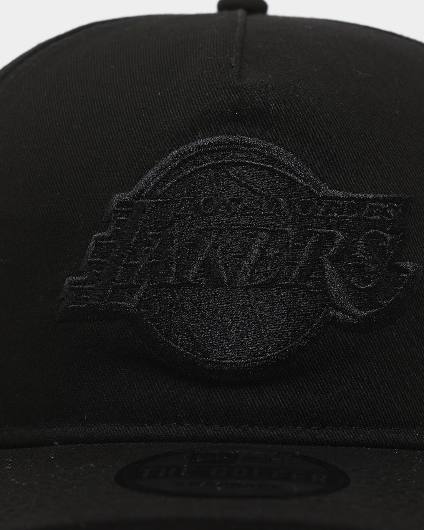New Era Los Angeles Lakers Core Golfer Snapback Black/Black