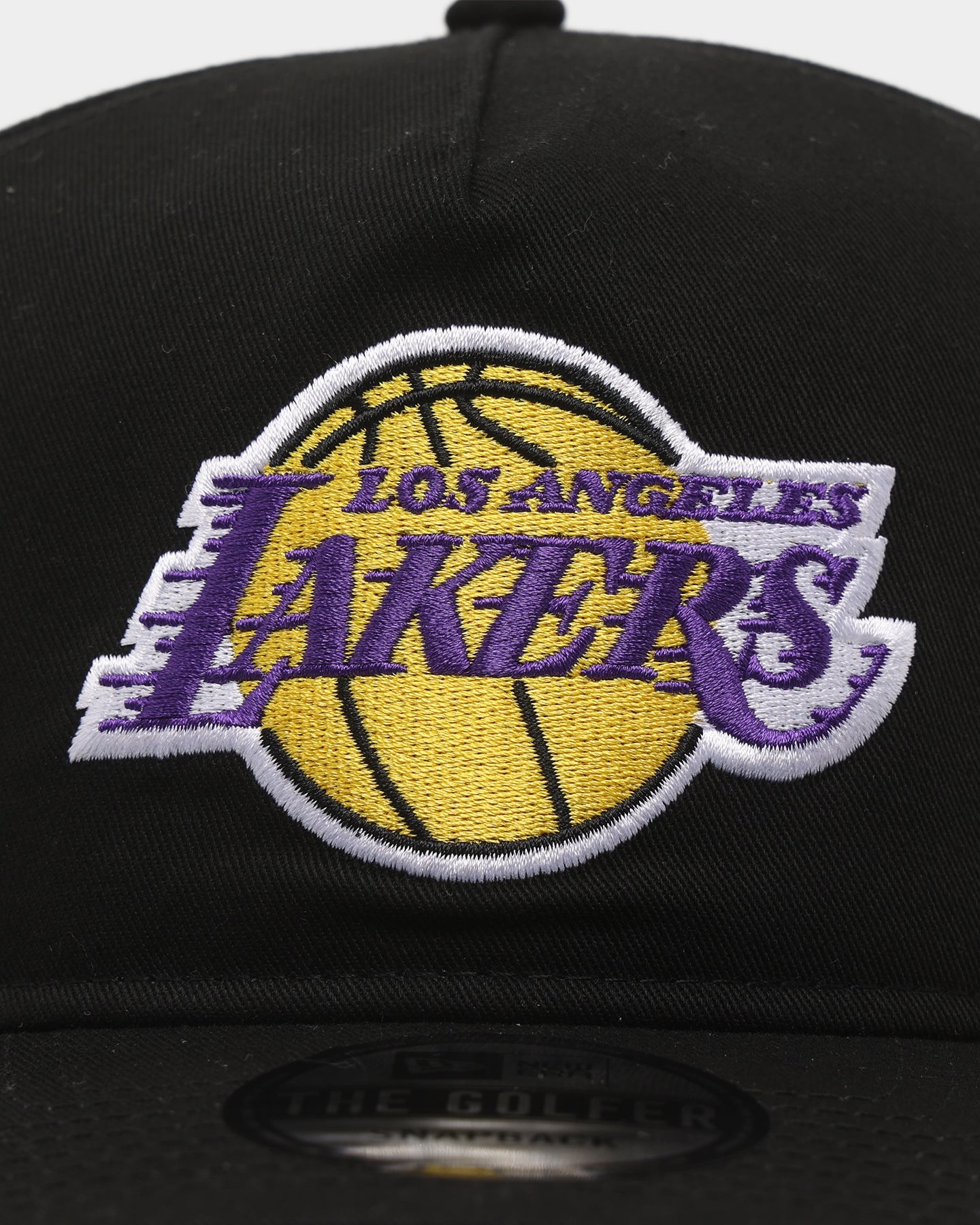 New Era Los Angeles Lakers Core Golfer Snapback Black/Original Team Colours