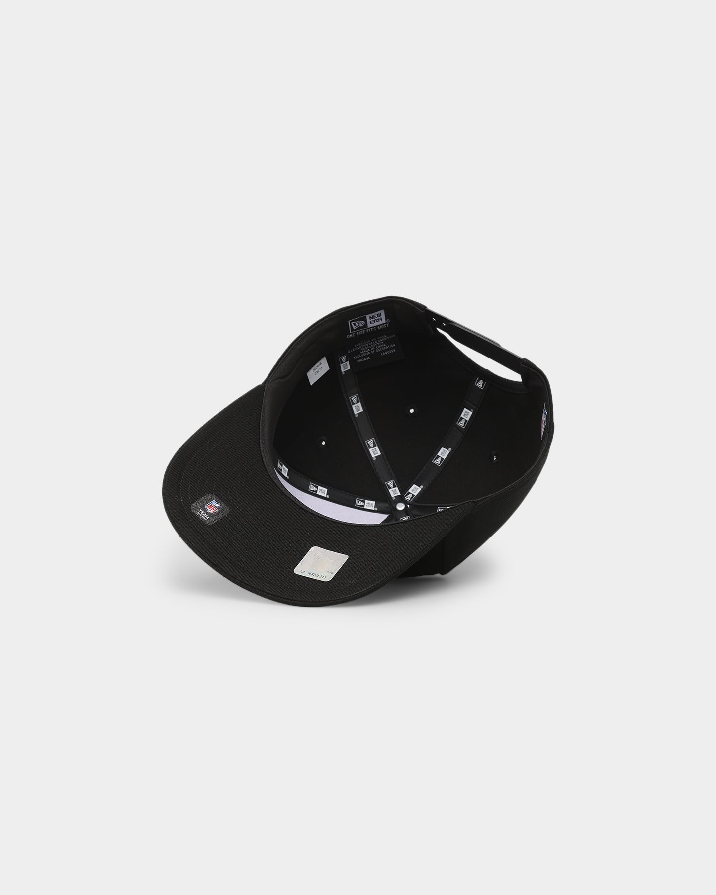 New Era Las Vegas Raiders Old Golfer Snapback Black/Black