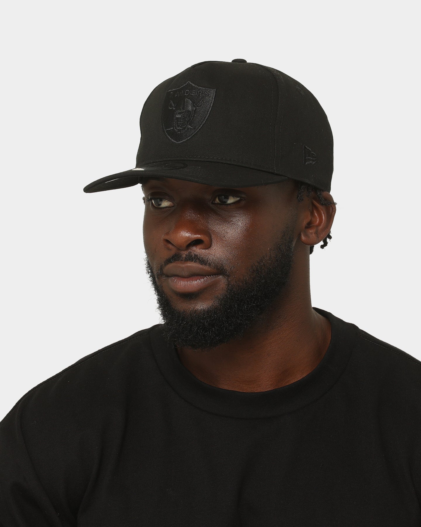 New Era Las Vegas Raiders Old Golfer Snapback Black/Black