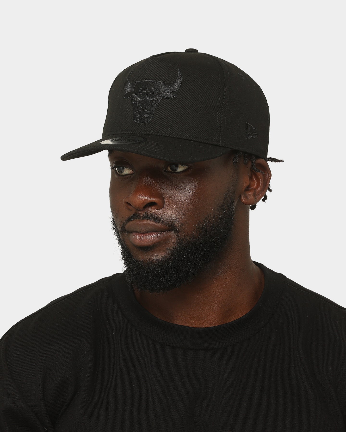 New Era Chicago Bulls Old Golfer Snapback Black/Black