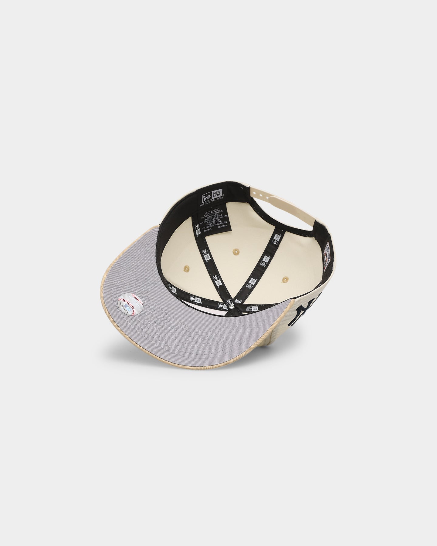 New Era New York Yankees '1950s World Series Through The Decades' Golfer Snapback Chrome White