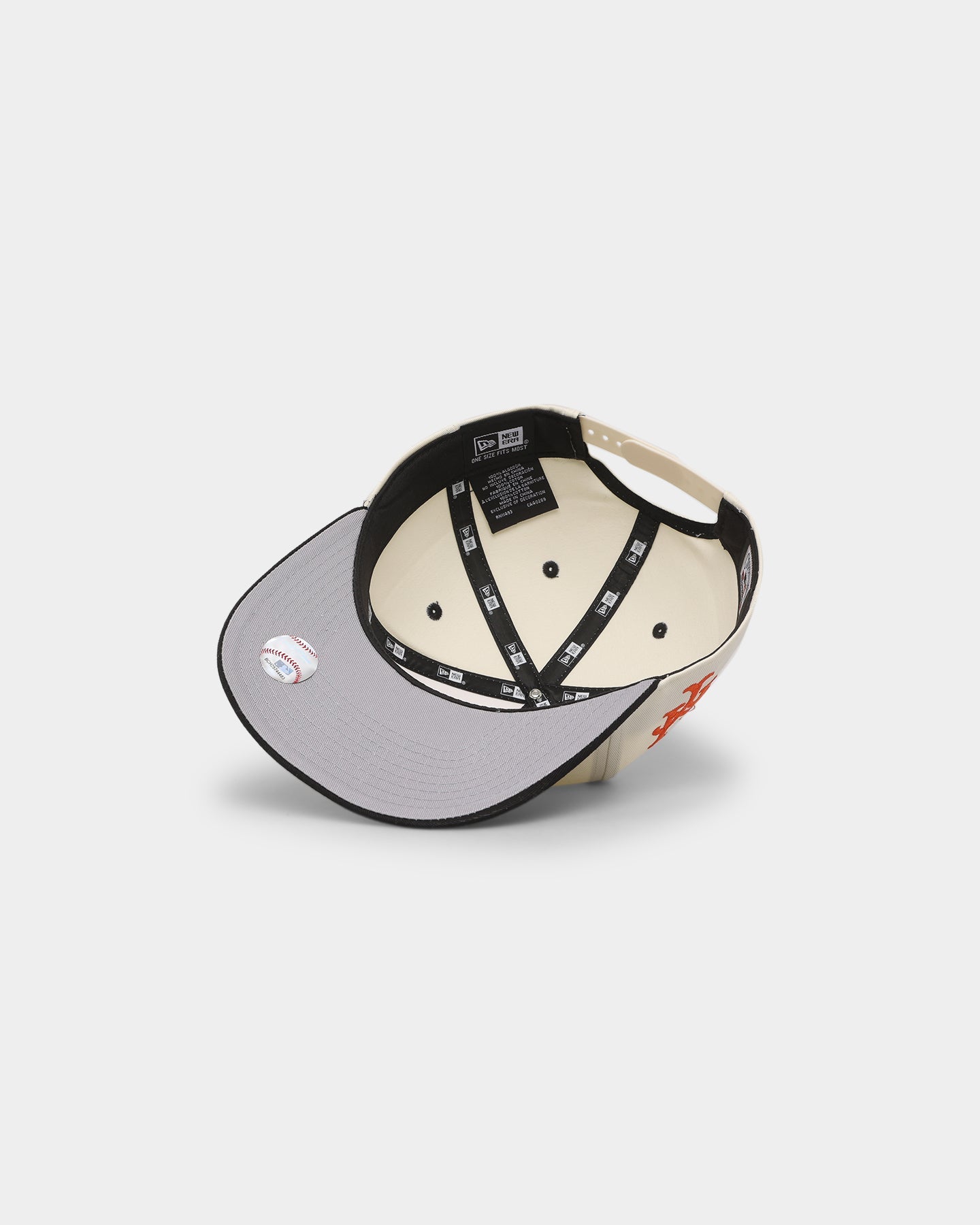 New Era New York Giants '1950s World Series Through The Decades' Golfer Snapback Chrome White