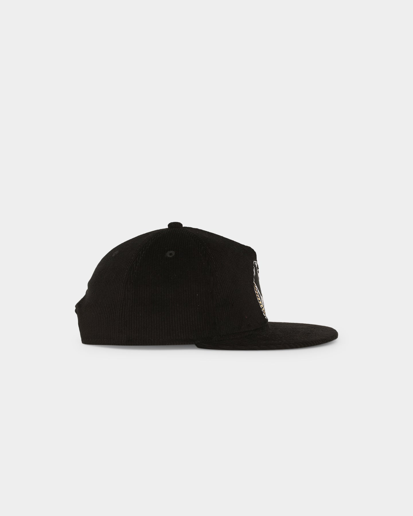 New Era Collingwood Magpies 'AFL 2023 Team Corduroy' Golfer Snapback Black