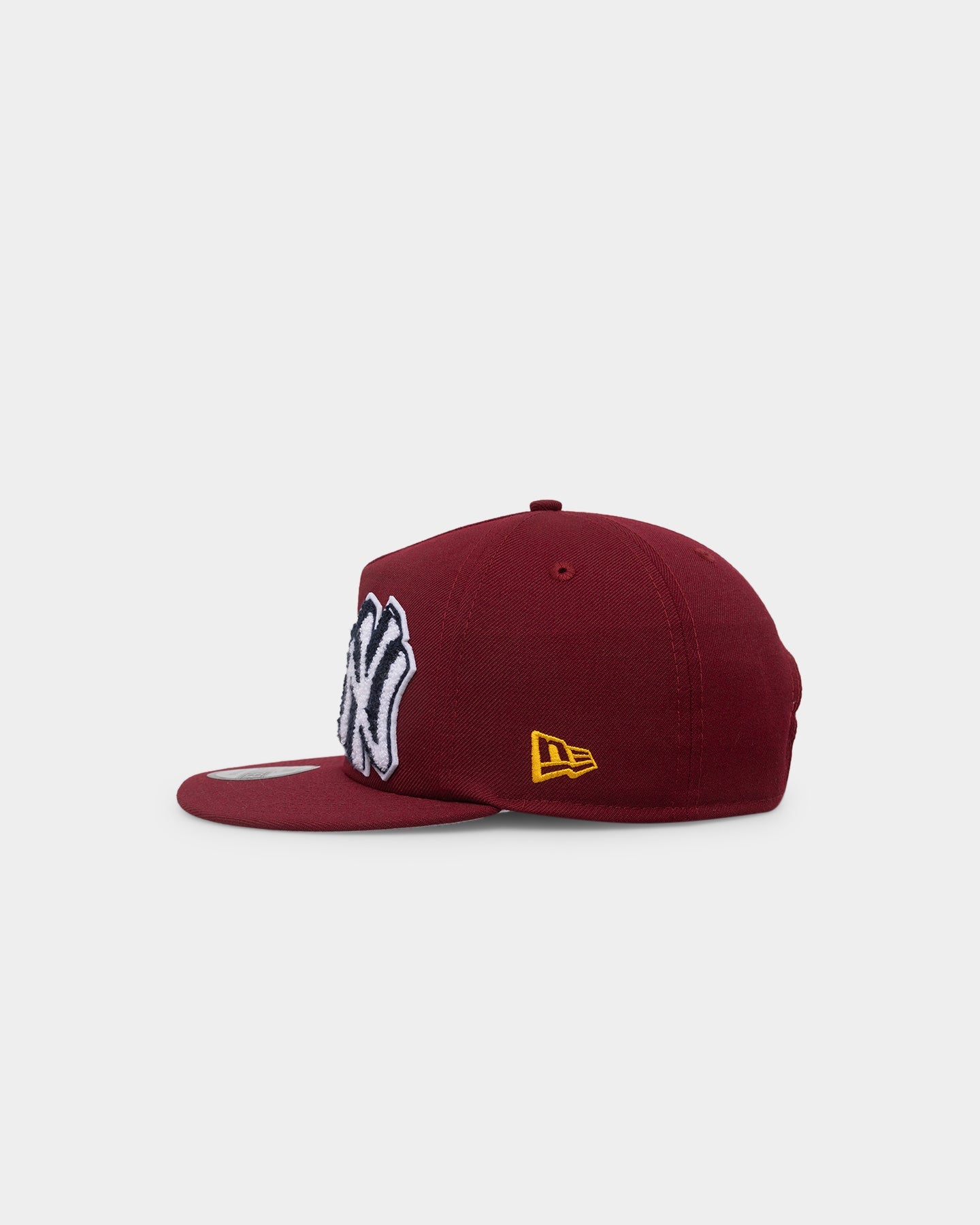 New Era New York Yankees Letterman Golfer Snapback Dark Red
