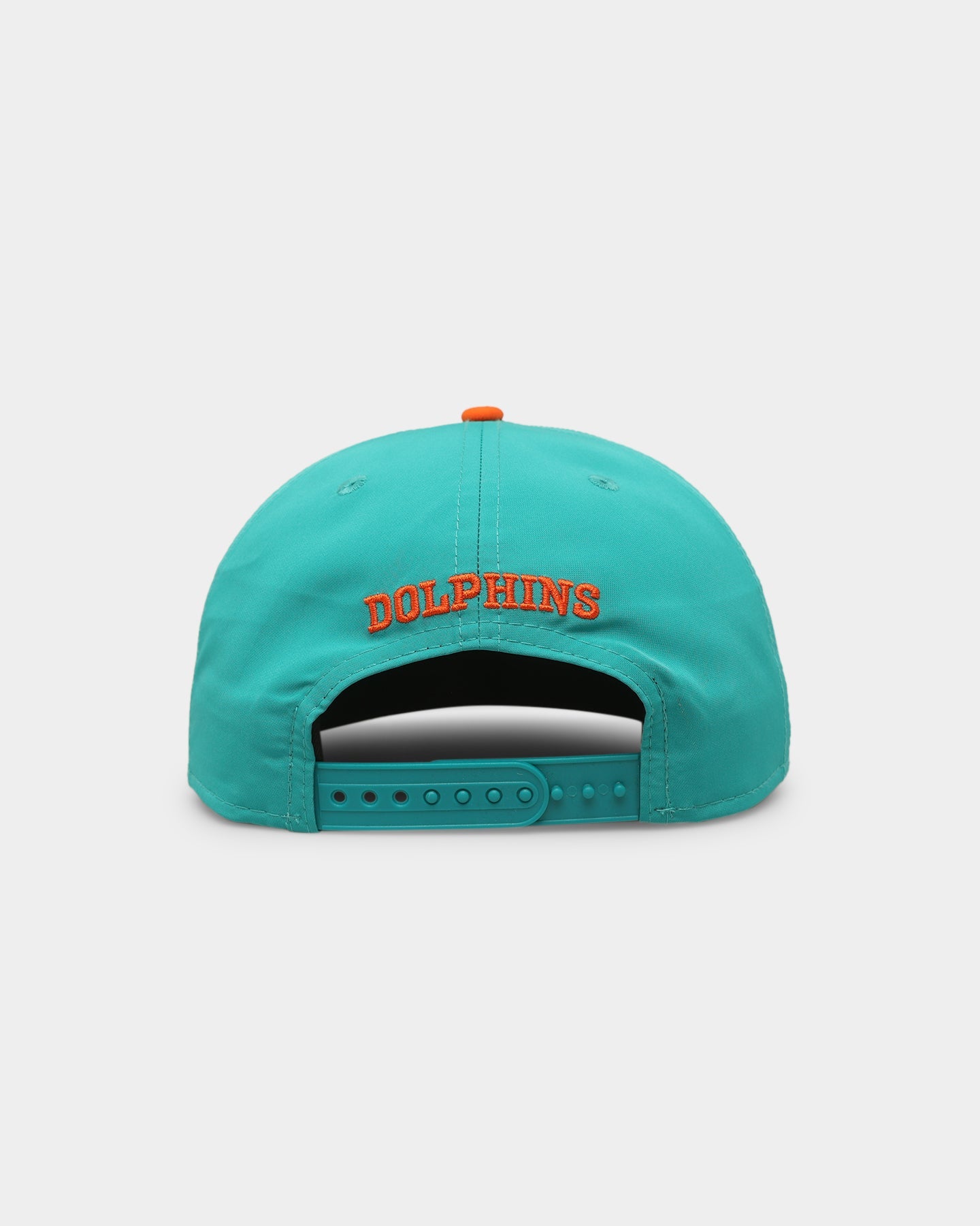 New Era Miami Dolphins 'Retro Block Script' Golfer Snapback Teal