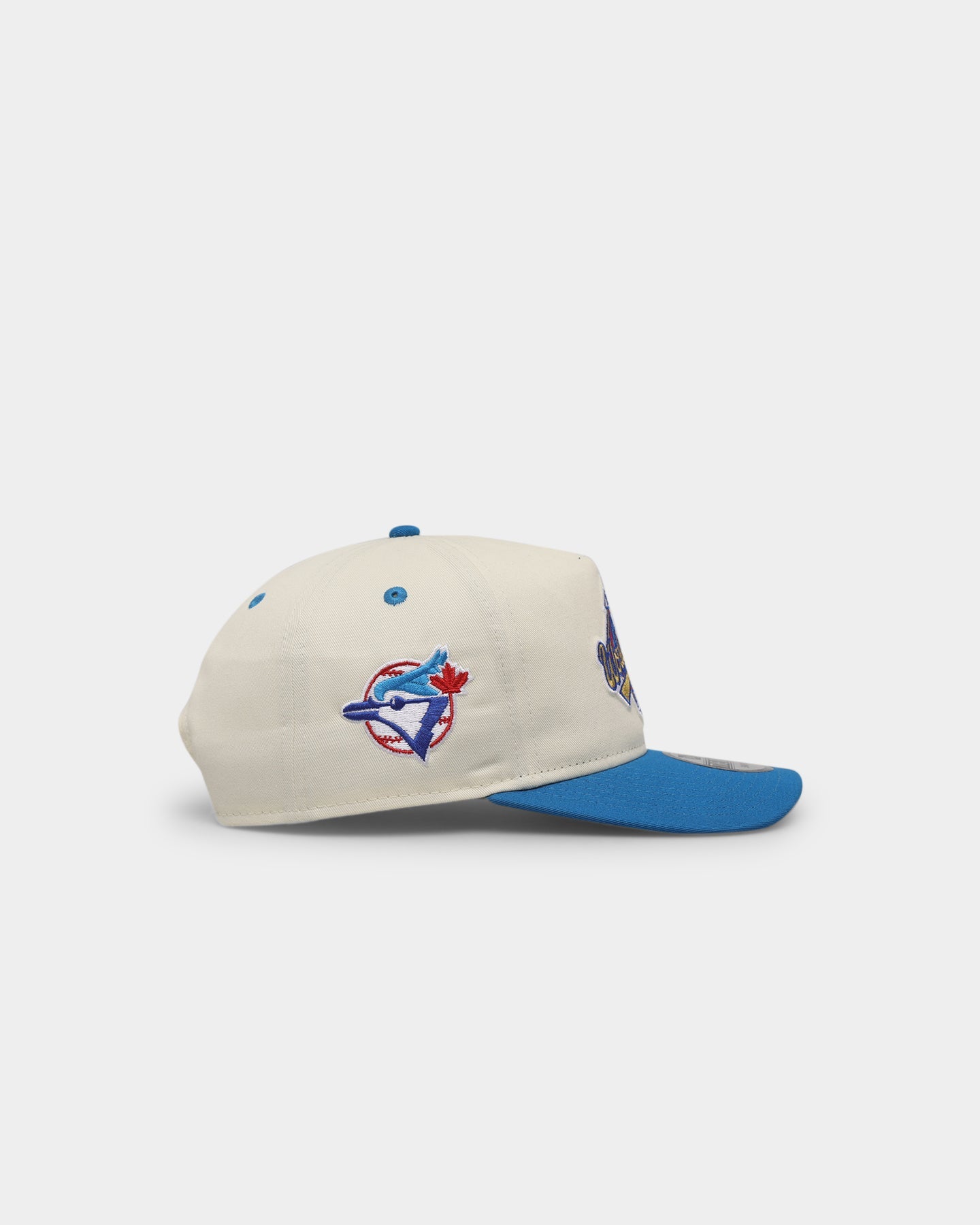New Era Toronto Blue Jays '1990s World Series Through The Decades' 1992 World Series Golfer Snapback Chrome White