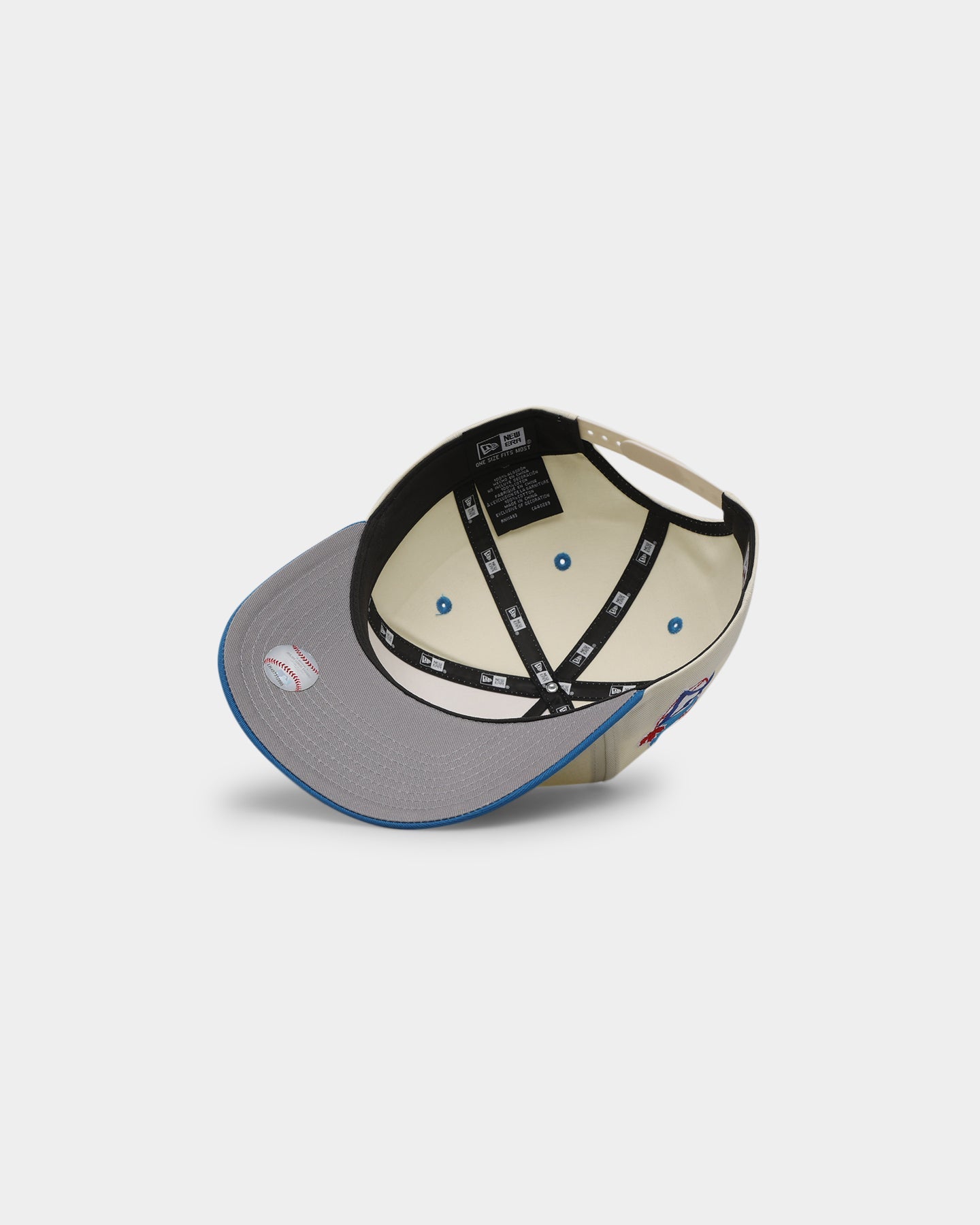 New Era Toronto Blue Jays '1990s World Series Through The Decades' 1992 World Series Golfer Snapback Chrome White