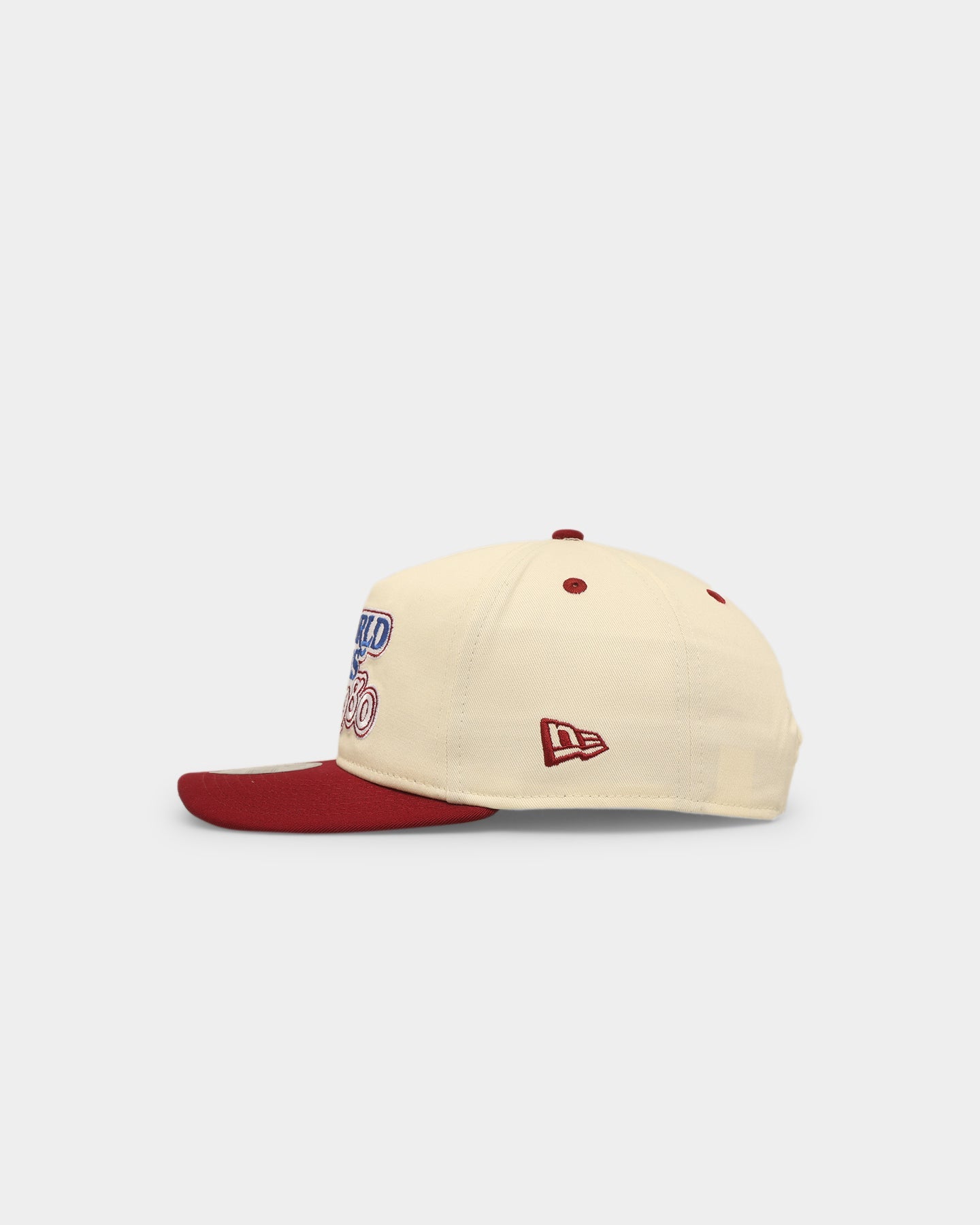 New Era Philadelphia Phillies '1980s World Series Through The Decades' 1980 World Series Golfer Snapback Chrome White/Original Team Colours
