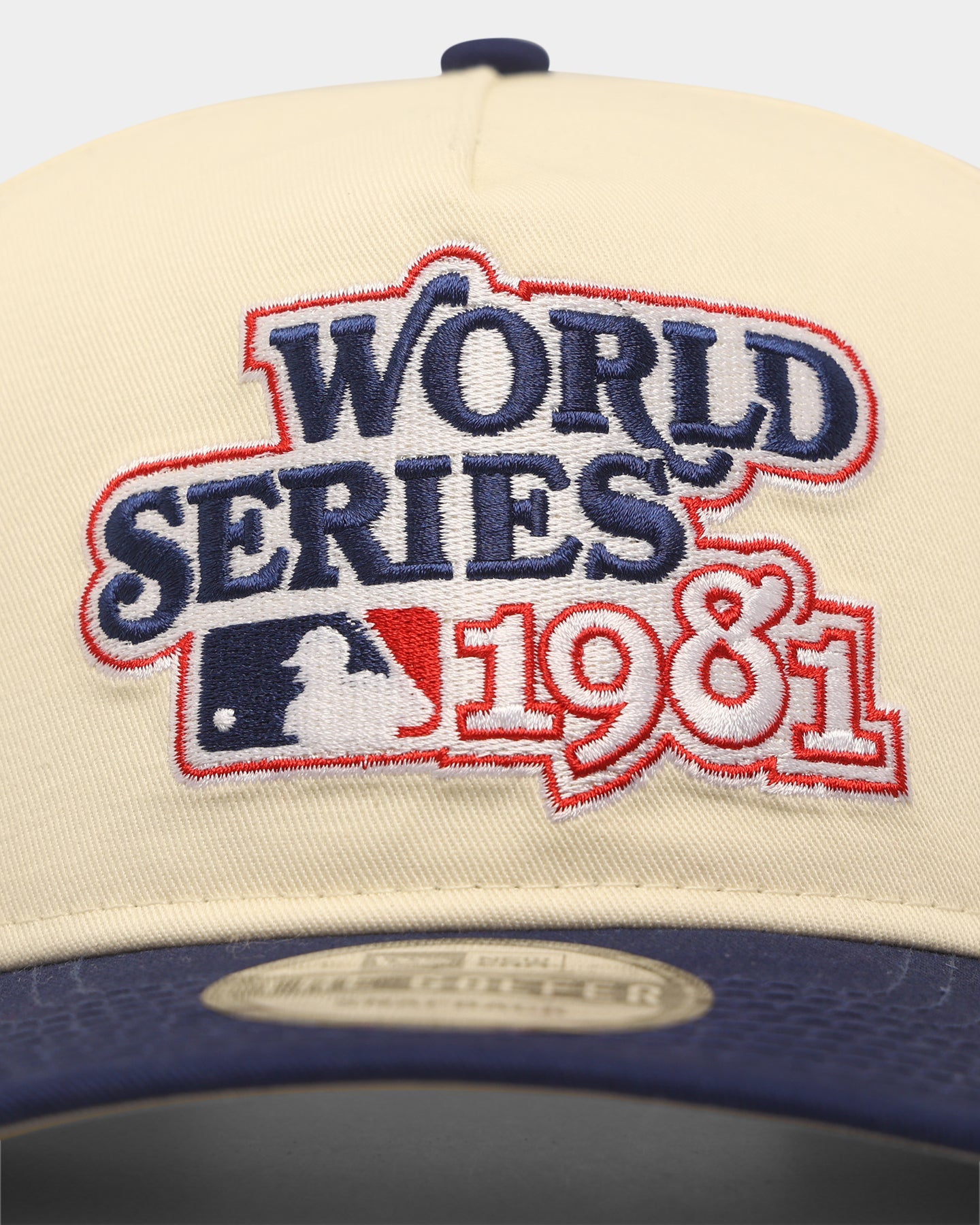 New Era Los Angeles Dodgers '1980s World Series Through The Decades' 1981 World Series Golfer Snapback Chrome White/Original Team Colours