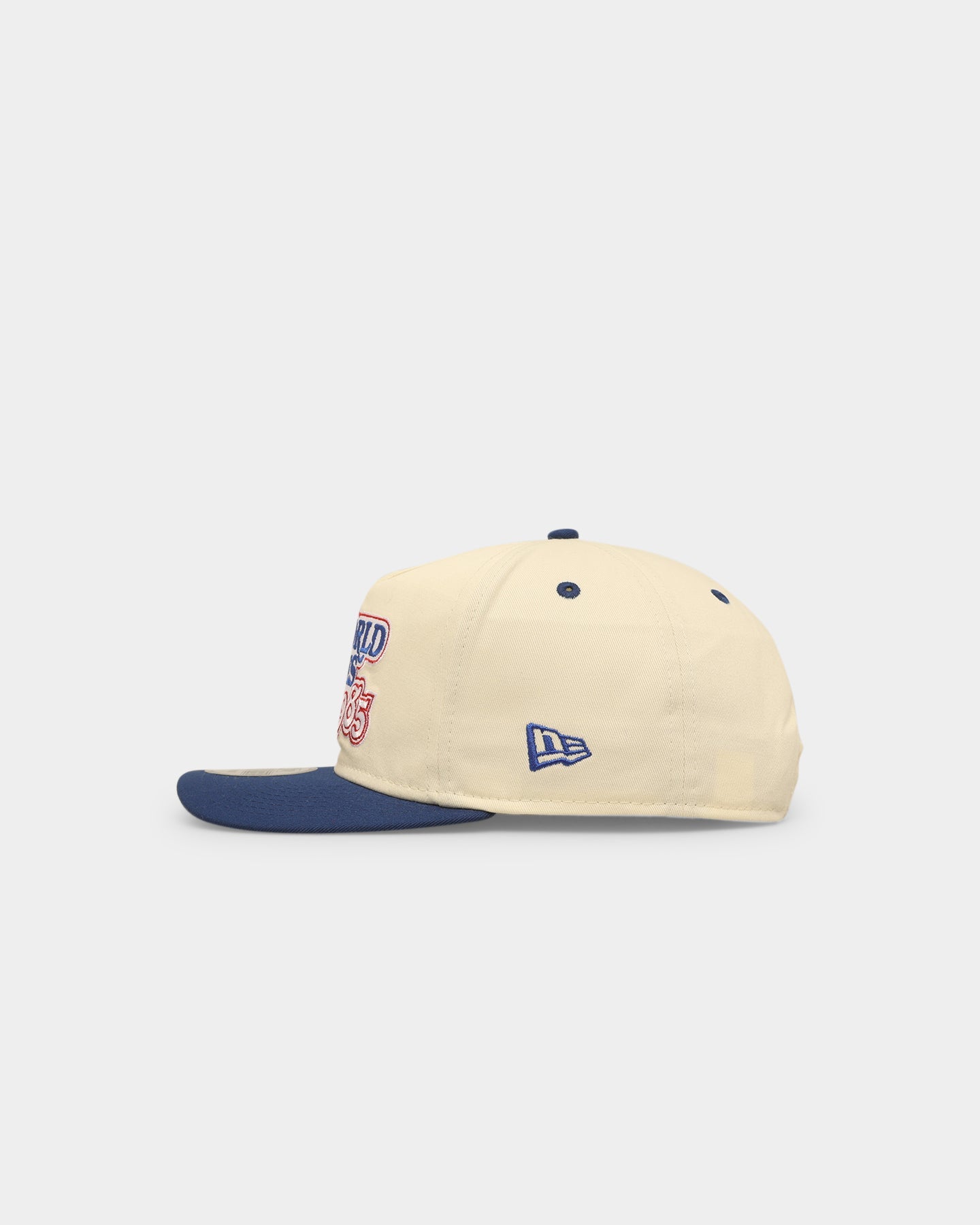 New Era Kansas City Royals '1980s World Series Through The Decades' 1985 World Series Golfer Snapback Chrome White/Original Team Colours