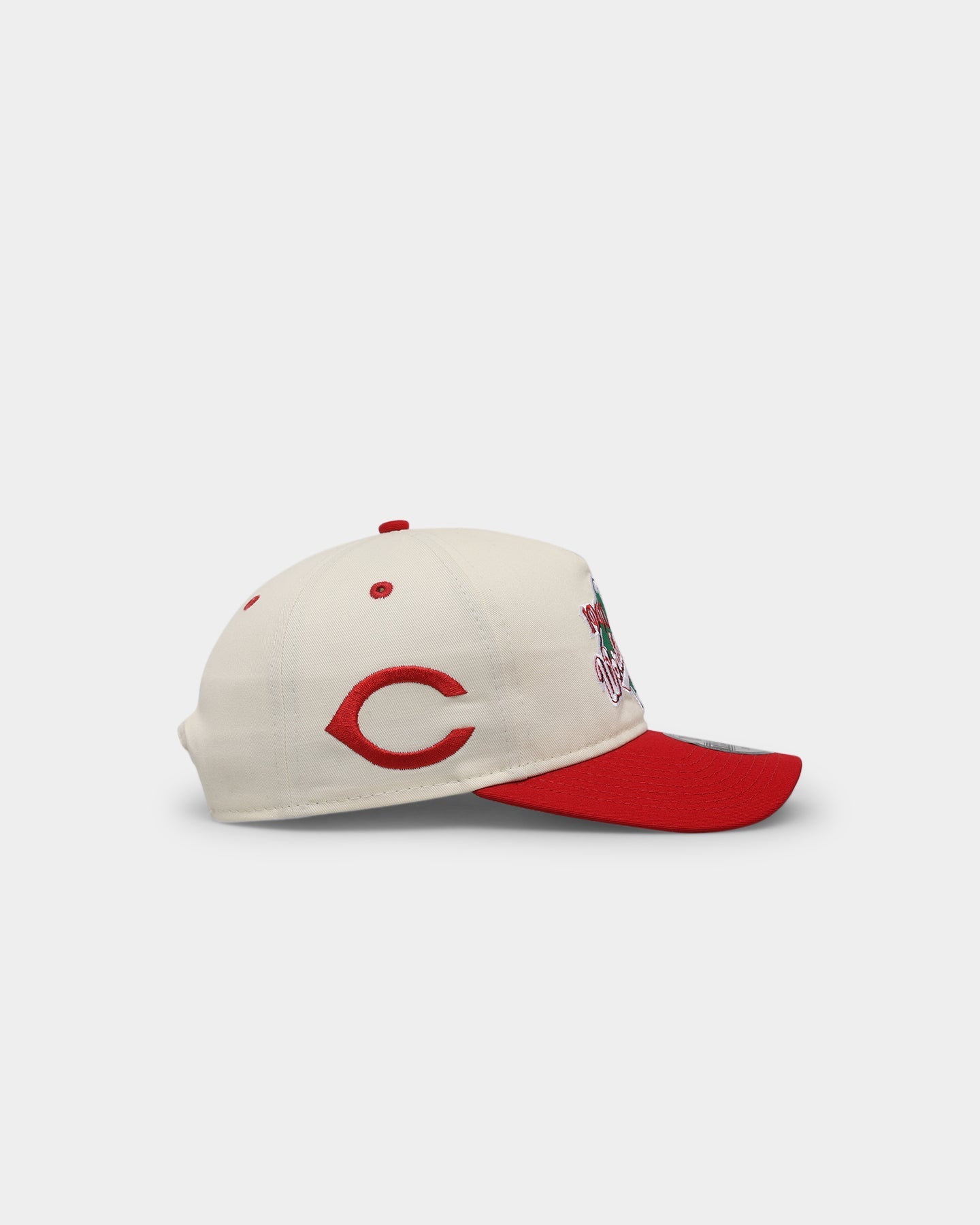New Era Cincinnati Reds '1990s World Series Through The Decades' 1990 World Series Golfer Snapback Chrome White