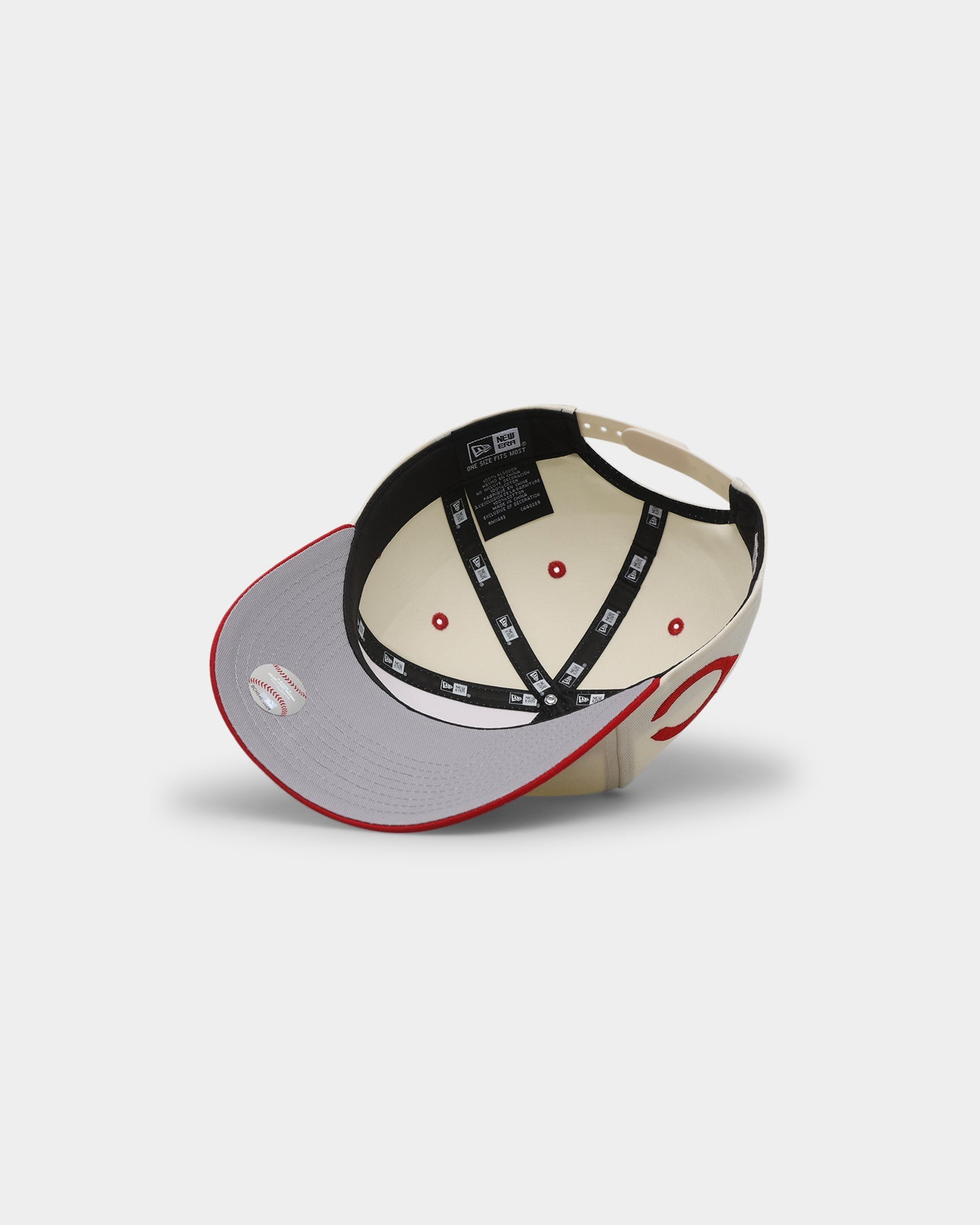 New Era Cincinnati Reds '1990s World Series Through The Decades' 1990 World Series Golfer Snapback Chrome White