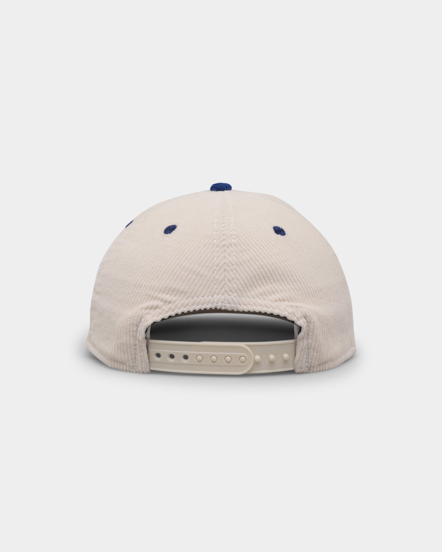 New Era Canterbury Bulldogs 'NRL Retro Script Corduroy' Golfer Snapback Chrome White