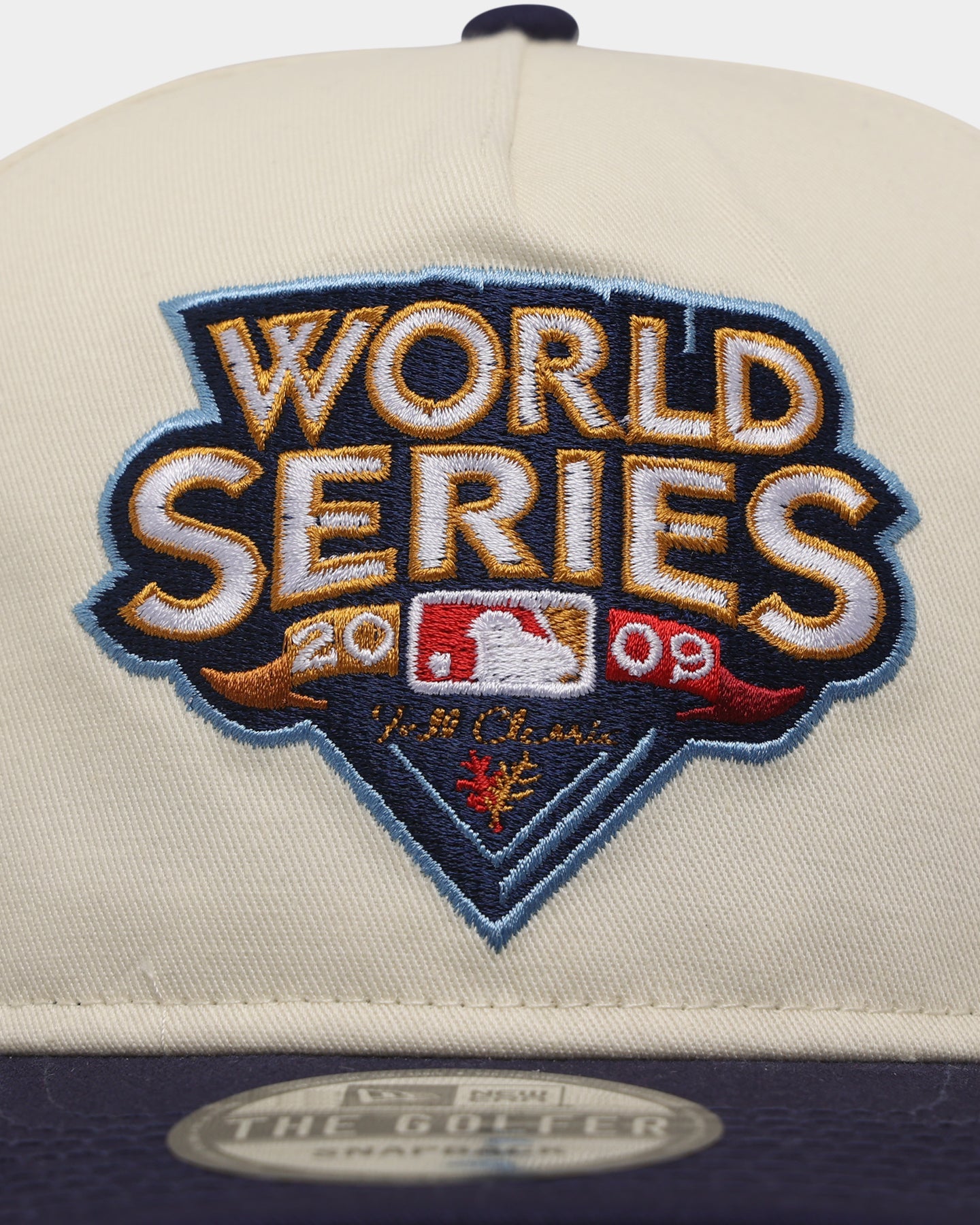 New Era New York Yankees '2000s World Series Through The Decades' 2009 World Series Golfer Snapback Chrome White