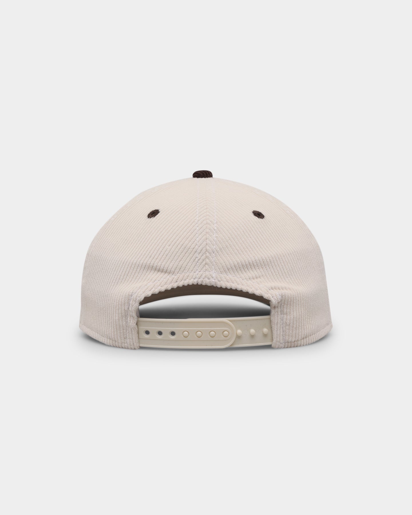 New Era Cleveland Browns 'Chrome Corduroy Throwback Script' Golfer Snapback Chrome White