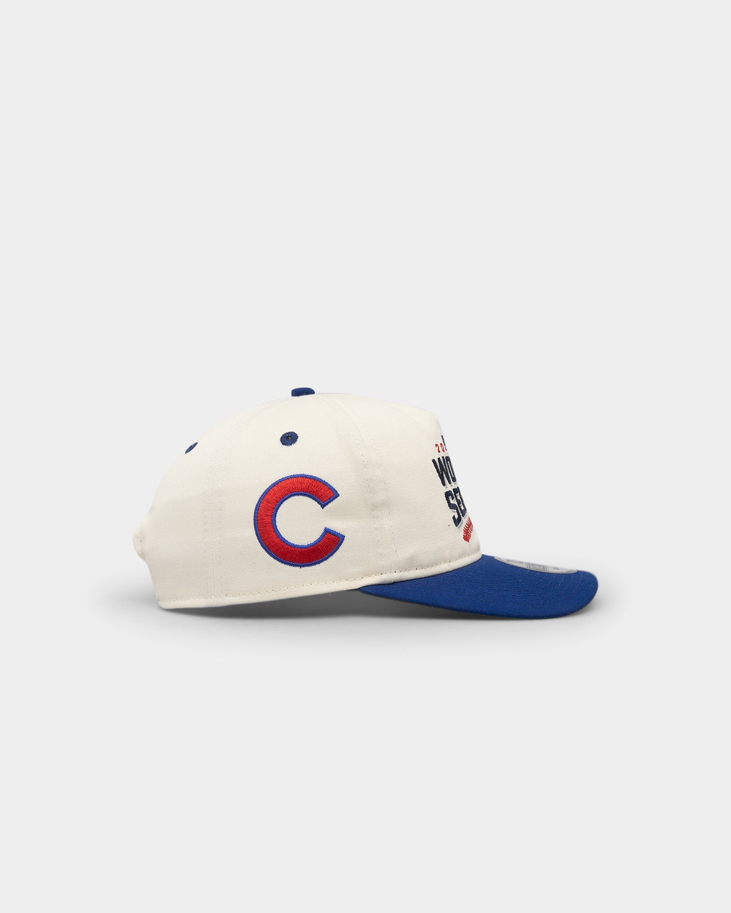 New Era Chicago Cubs '2010's World Series Through The Decades' 2016 World Series Golfer Snapback Chrome White