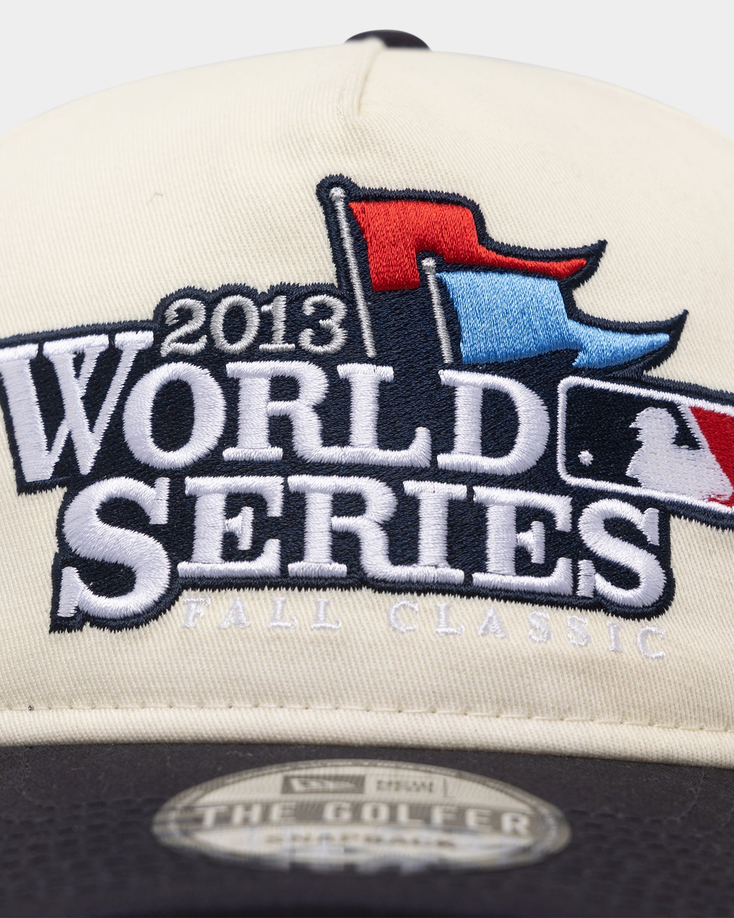 New Era Boston Red Sox '2010's World Series Through The Decades' 2010 World Series Golfer Snapback Chrome White