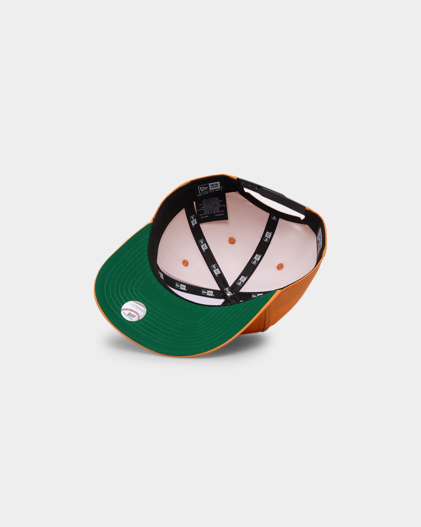 New Era New York Mets 'Citrus Glow' Prolight Golfer Snapback Neon Orange
