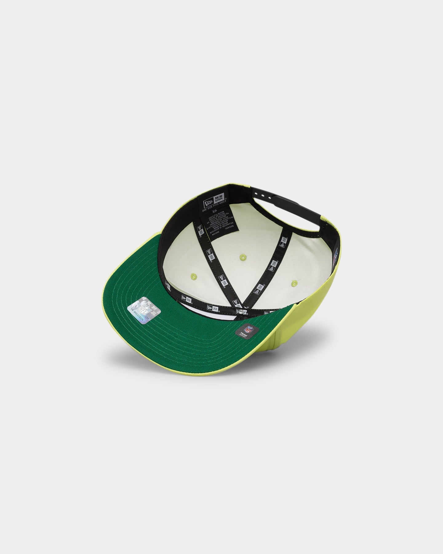 New Era Las Vegas Raiders 'Citrus Glow' Prolight Golfer Snapback Neon Yellow