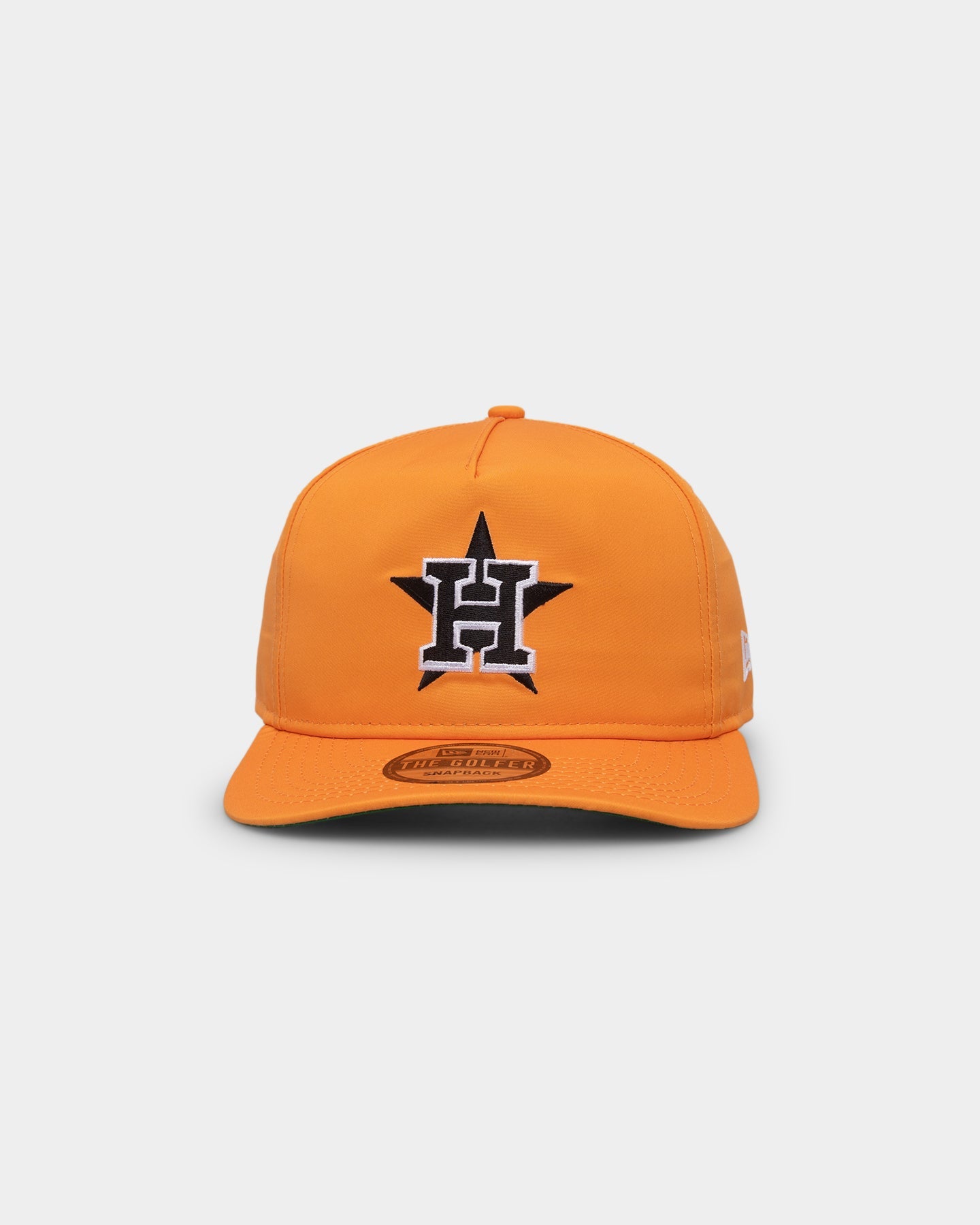 New Era Houston Astros 'Citrus Glow' Prolight Golfer Snapback Neon Orange