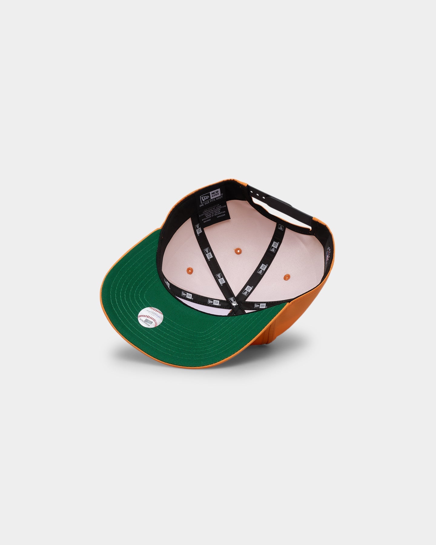 New Era Houston Astros 'Citrus Glow' Prolight Golfer Snapback Neon Orange