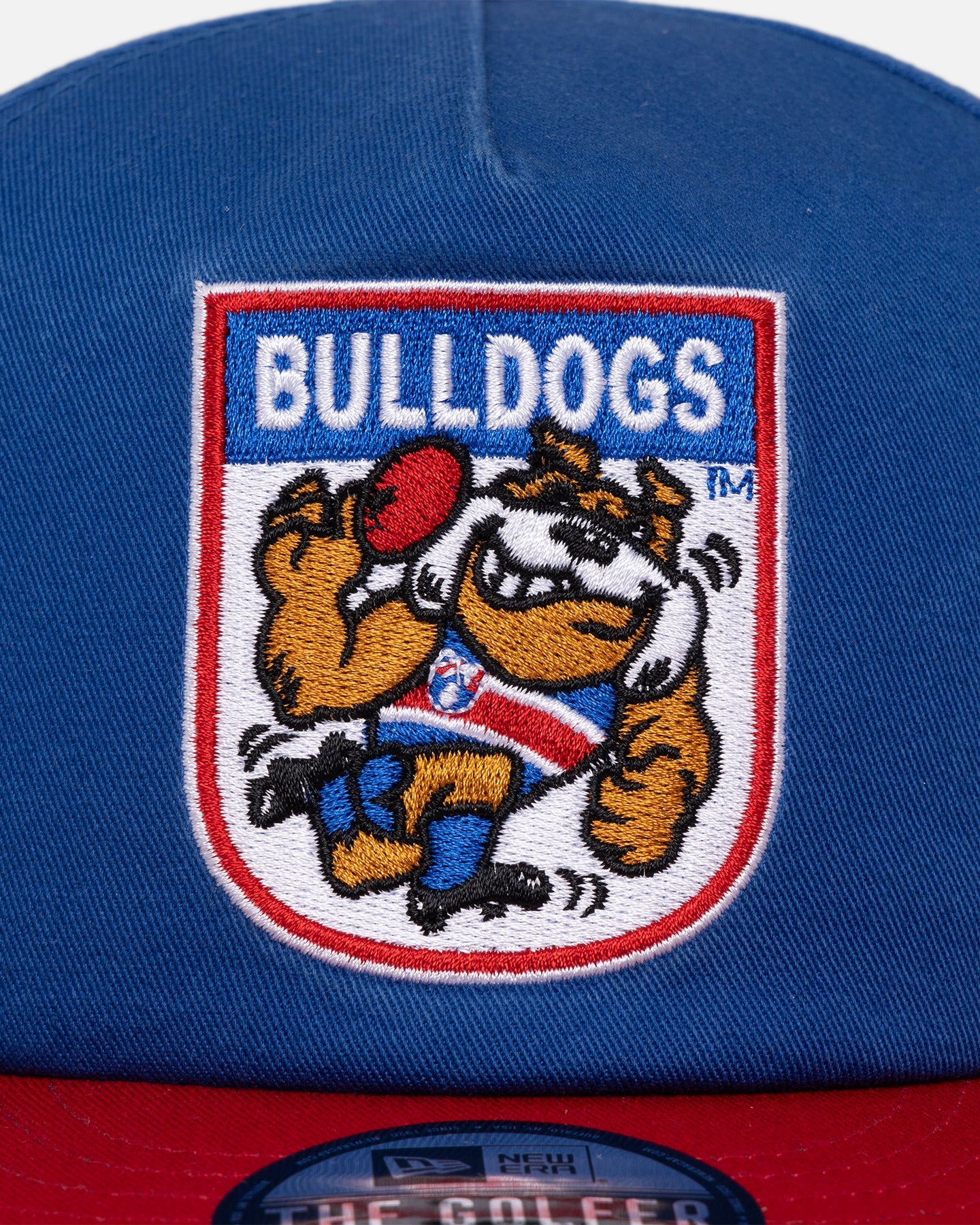 New Era Western Bulldogs Official Team Golfer Snapback OTC