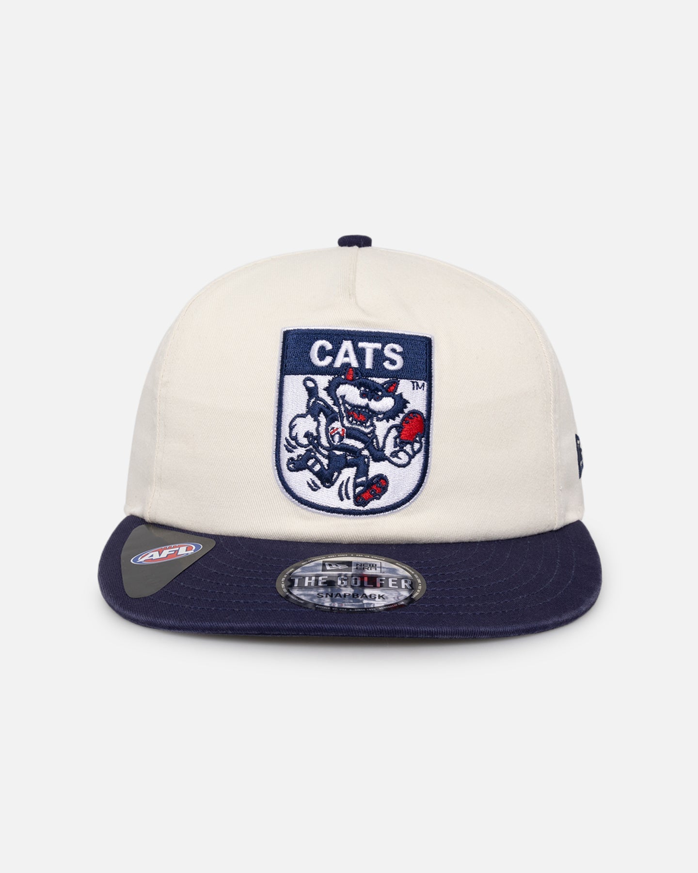New Era Geelong Cats Official Team Golfer Snapback OTC