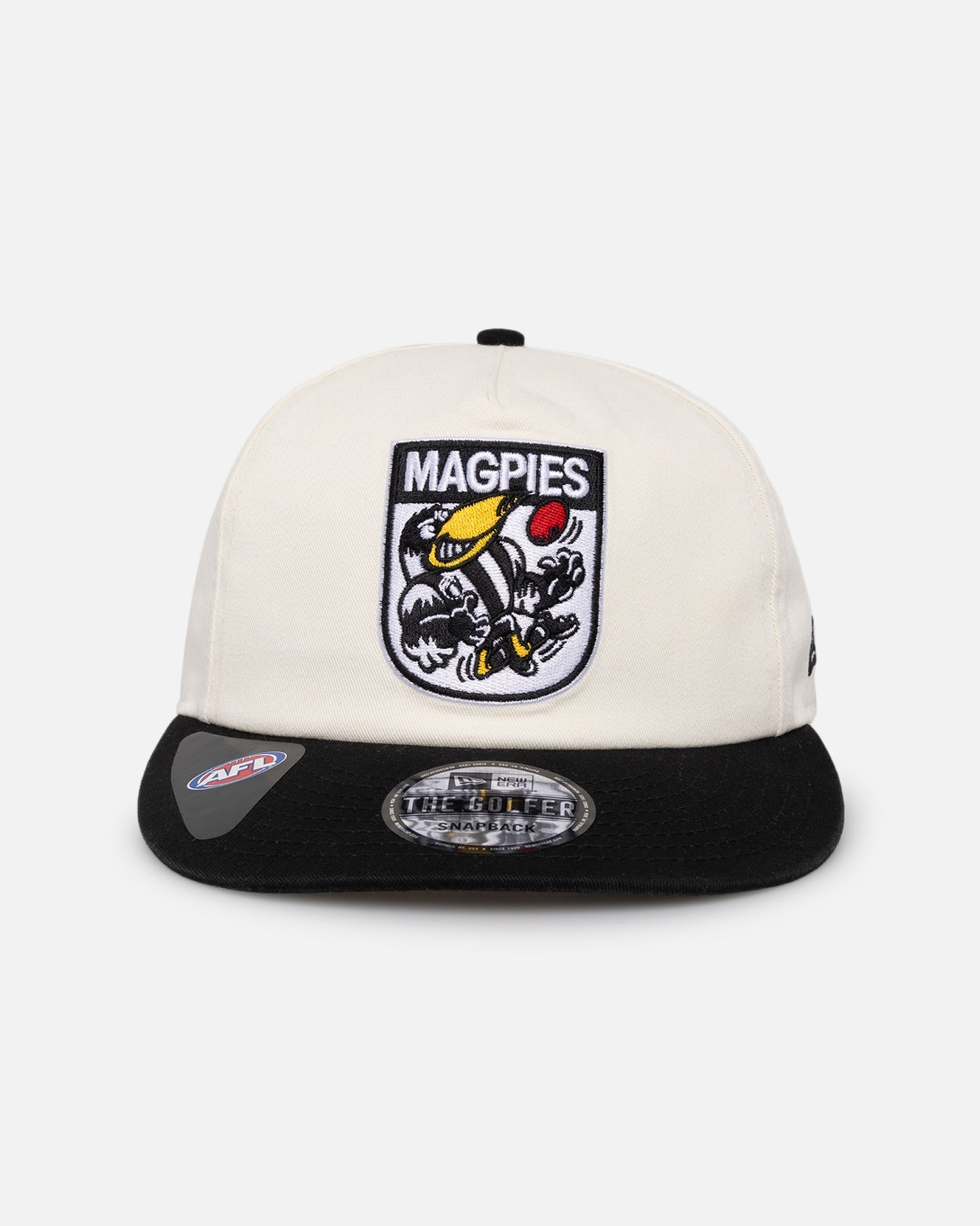 New Era Collingwood Magpies Official Team Golfer Snapback OTC