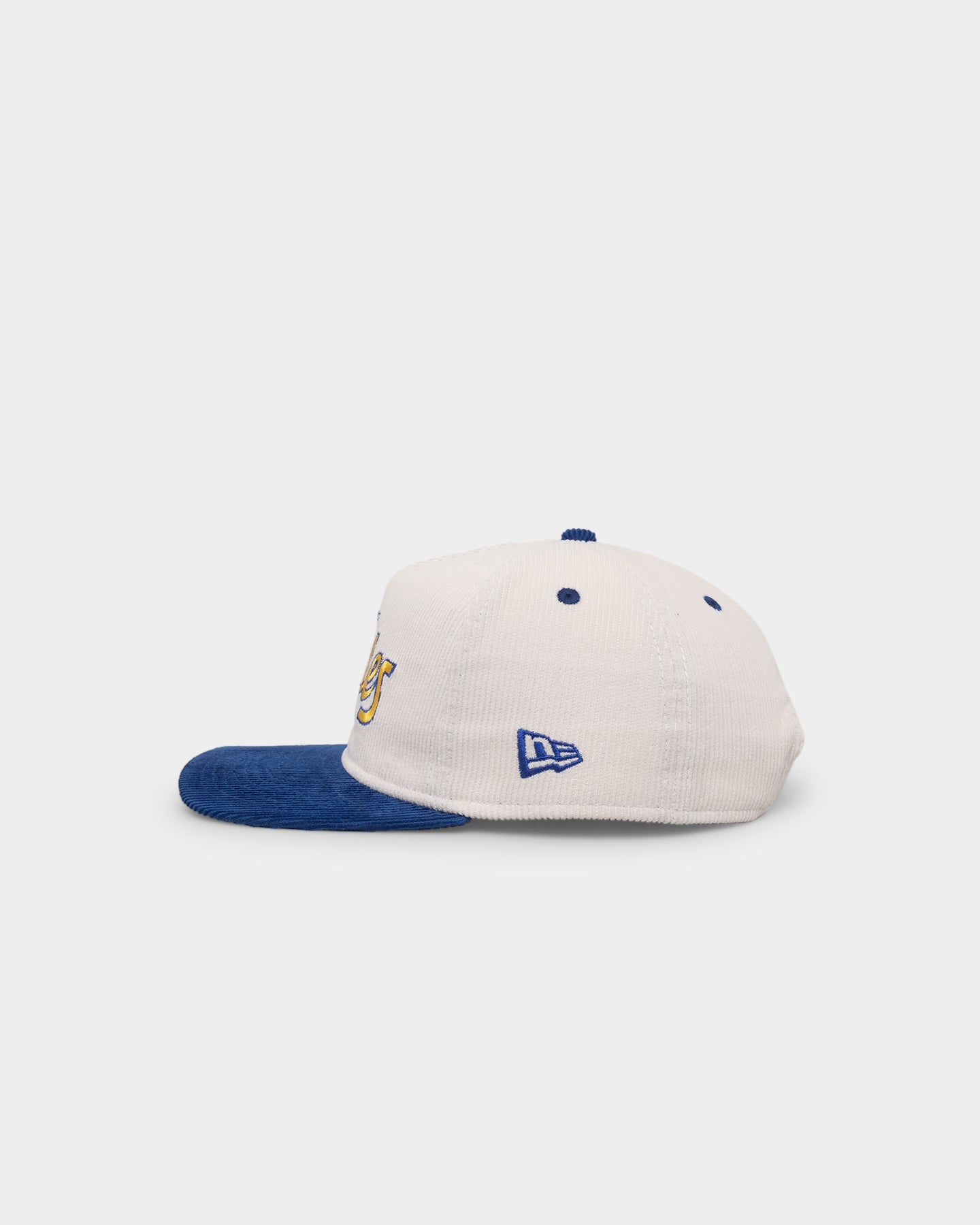 New Era West Coast Eagles "AFL Cord Script" Golfer Snapback Chrome/OTC