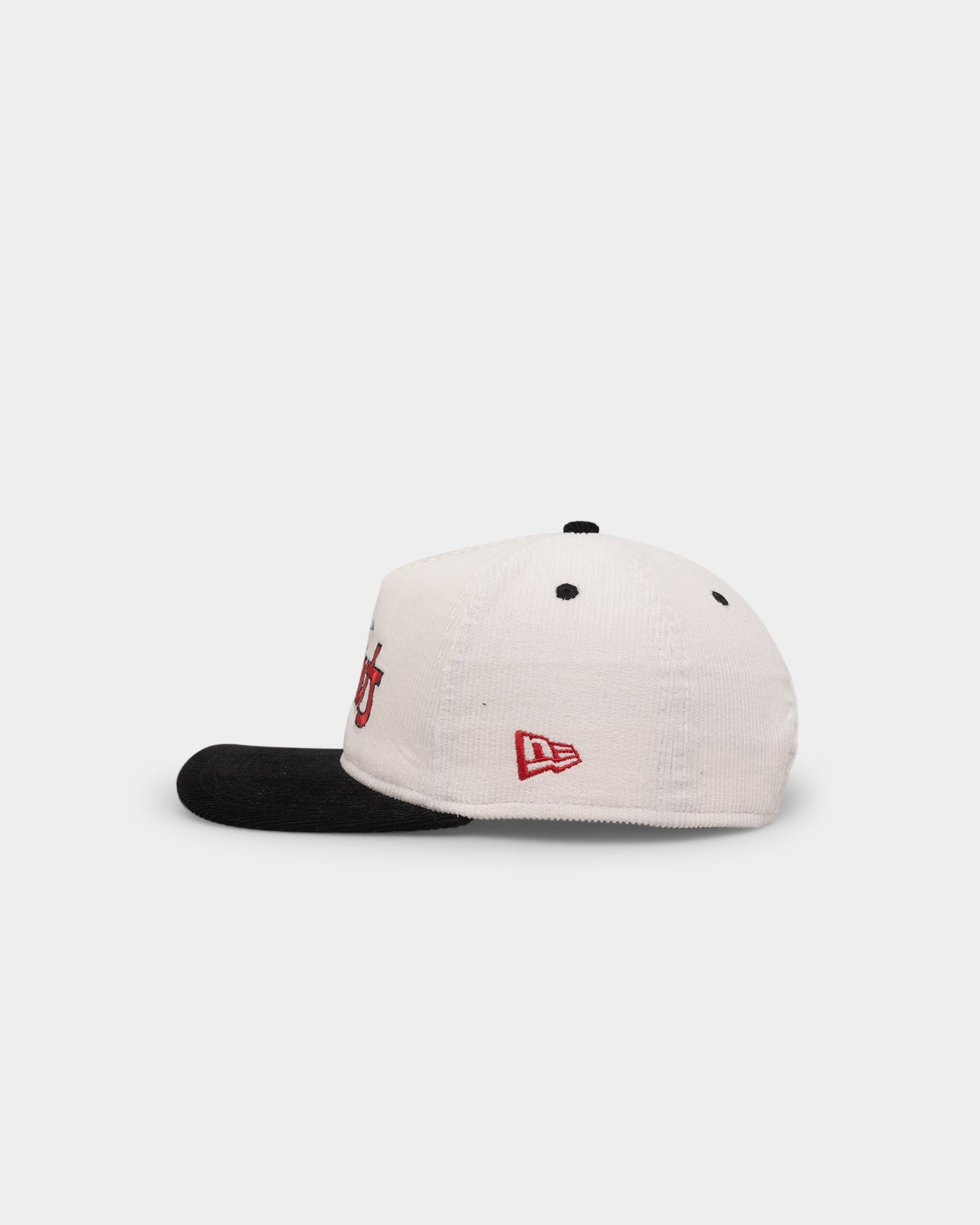 New Era St. Kilda Saints "AFL Cord Script" Golfer Snapback Chrome/OTC