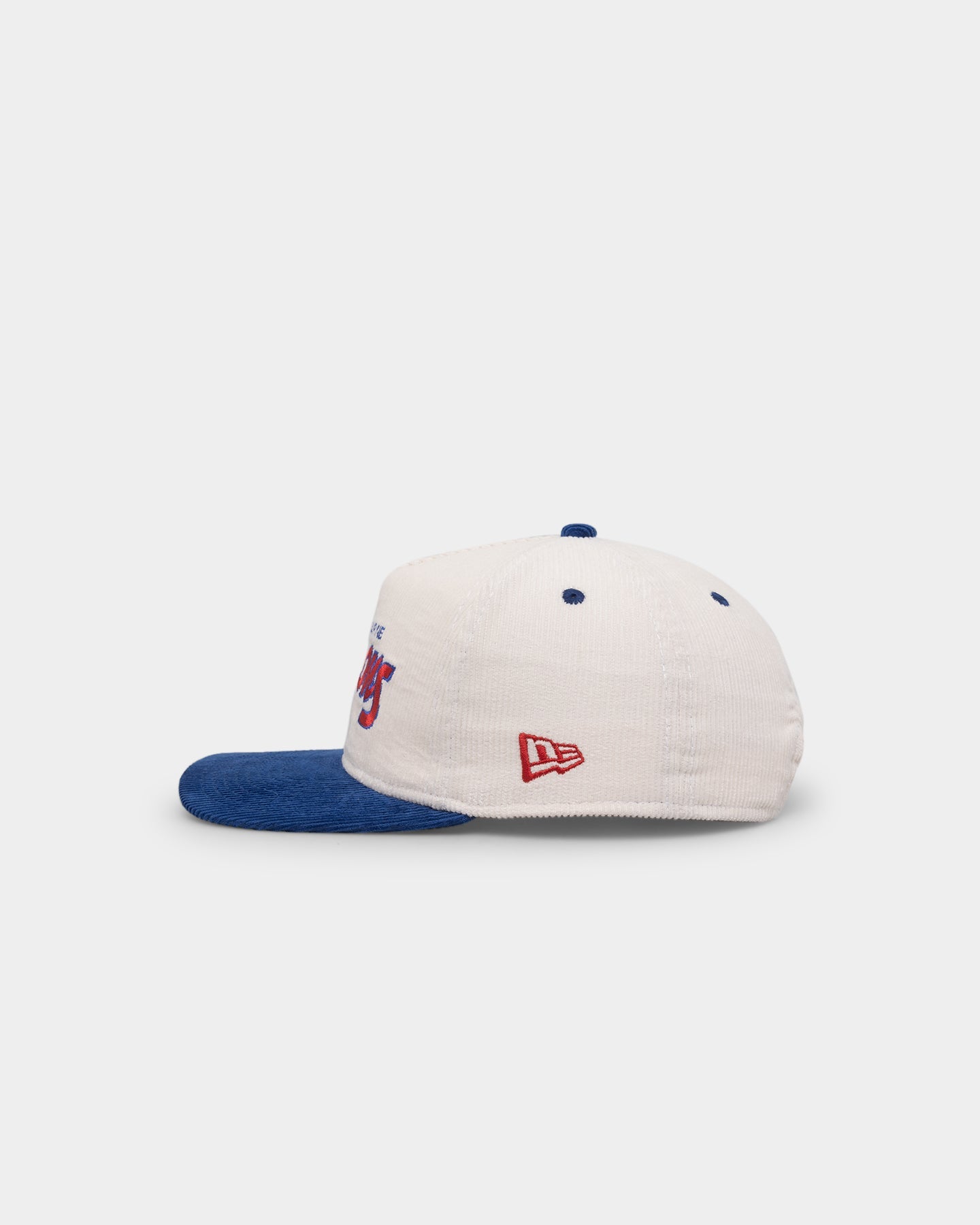 New Era Melbourne Demons "AFL Cord Script" Golfer Snapback Chrome/OTC