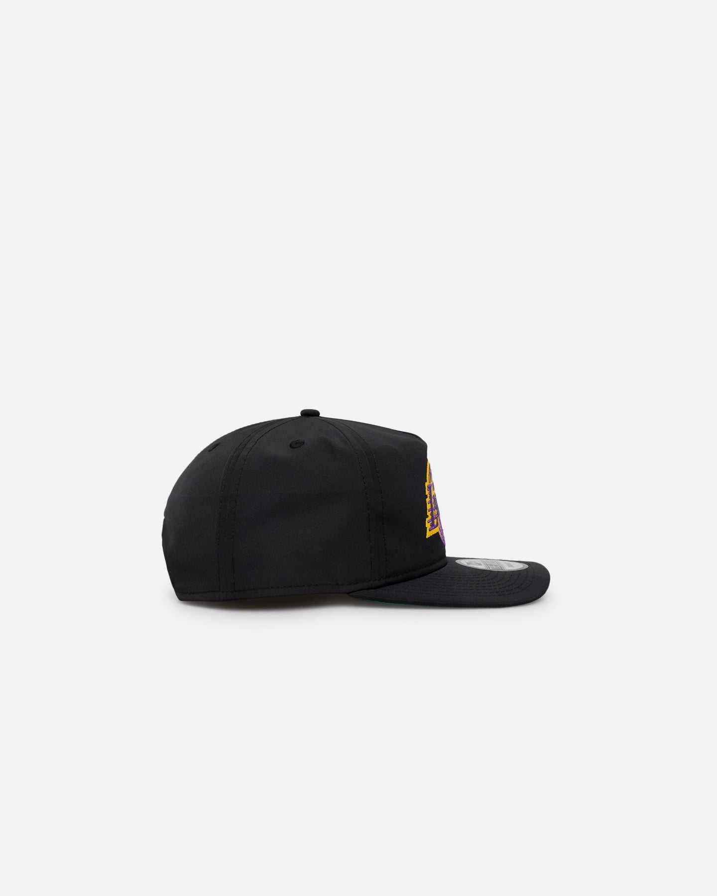 New Era Los Angeles Lakers Golfer Pre-Curved Snapback Black/OTC