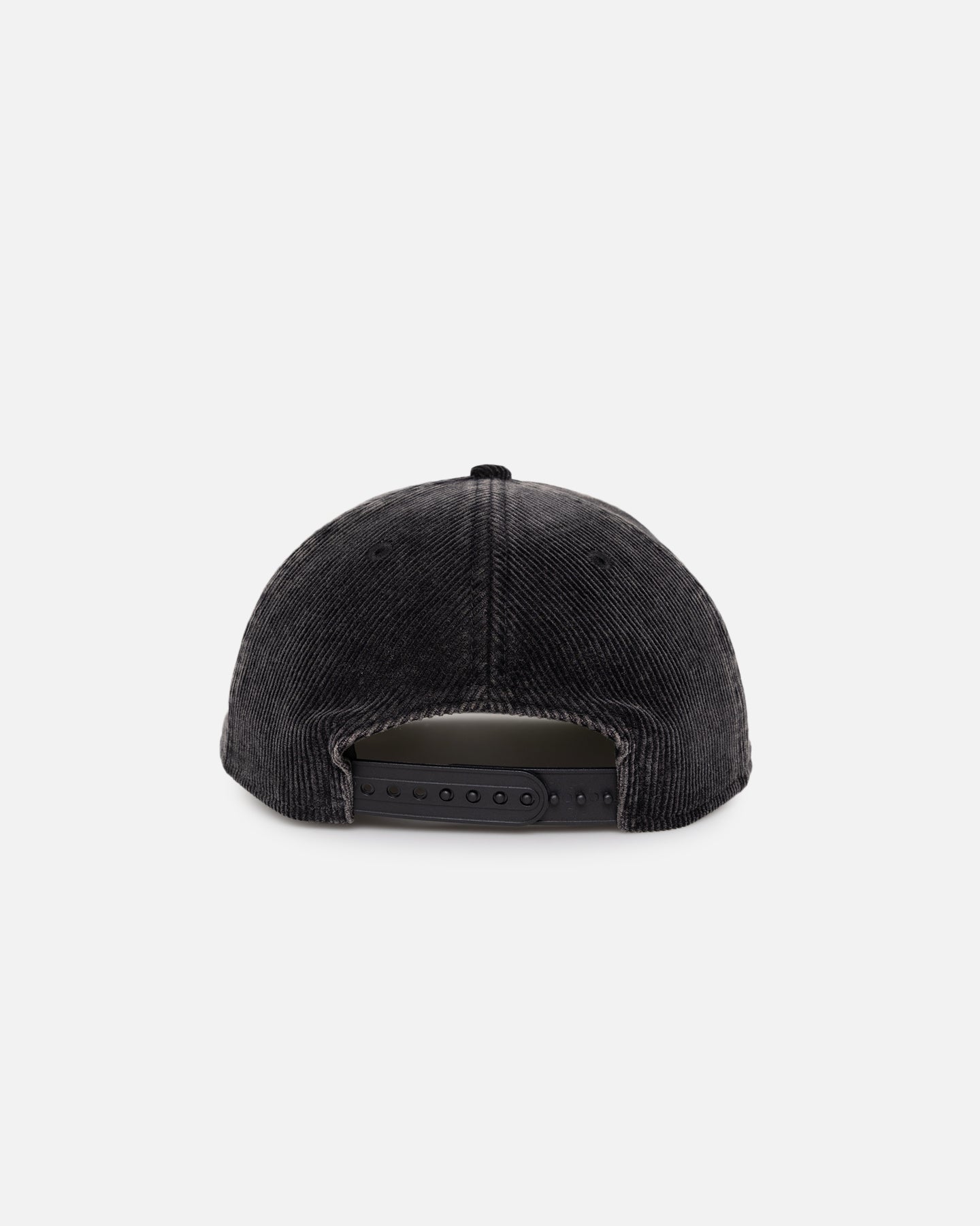 New Era Philadelphia Athletics 'Washed Corduroy Golfer' Pre-Curved Golfer Snapback Washed Black