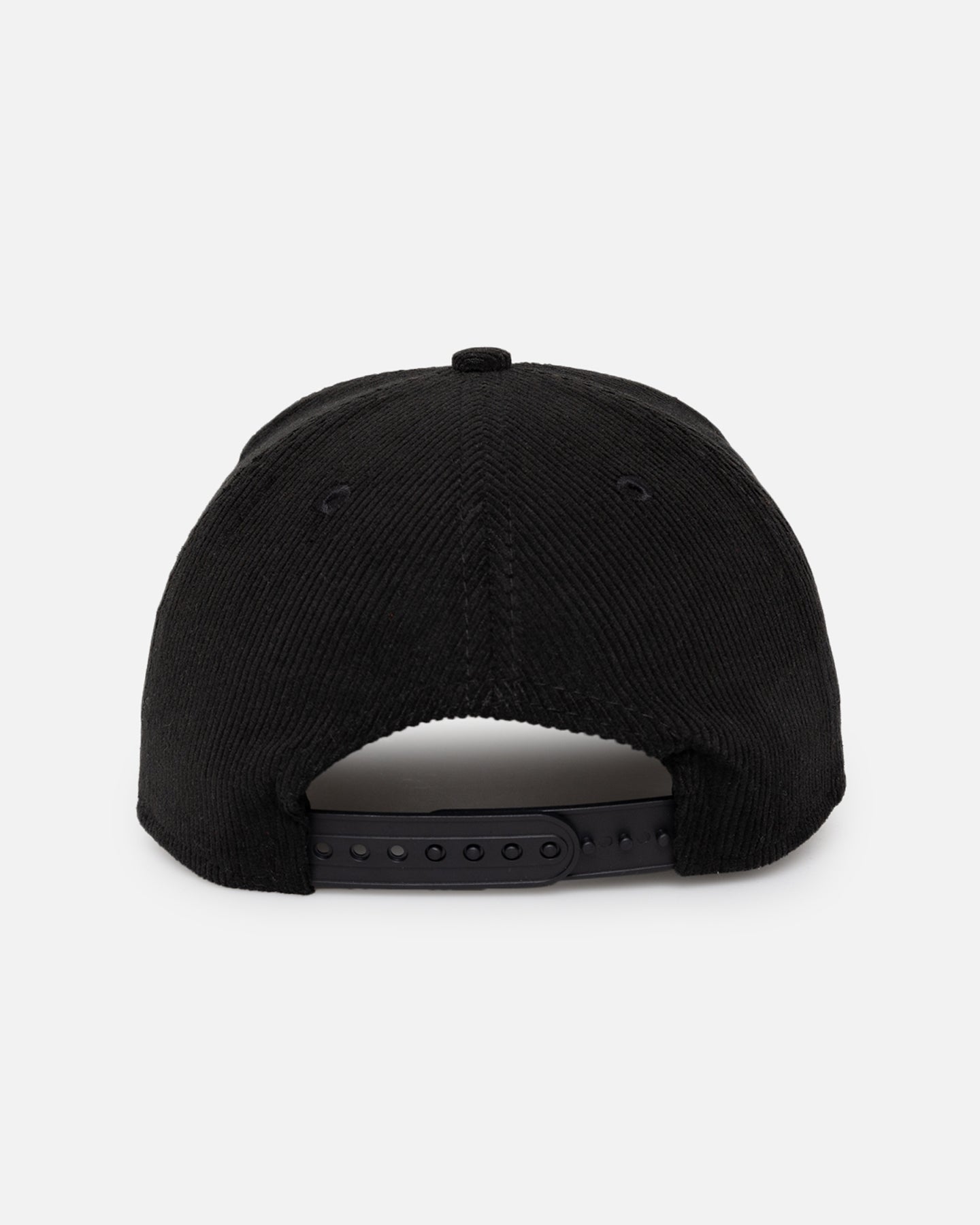 New Era Los Angeles Lakers 'Corduroy Roses' Golfer Pre-Curved Snapback Black Corduroy/White