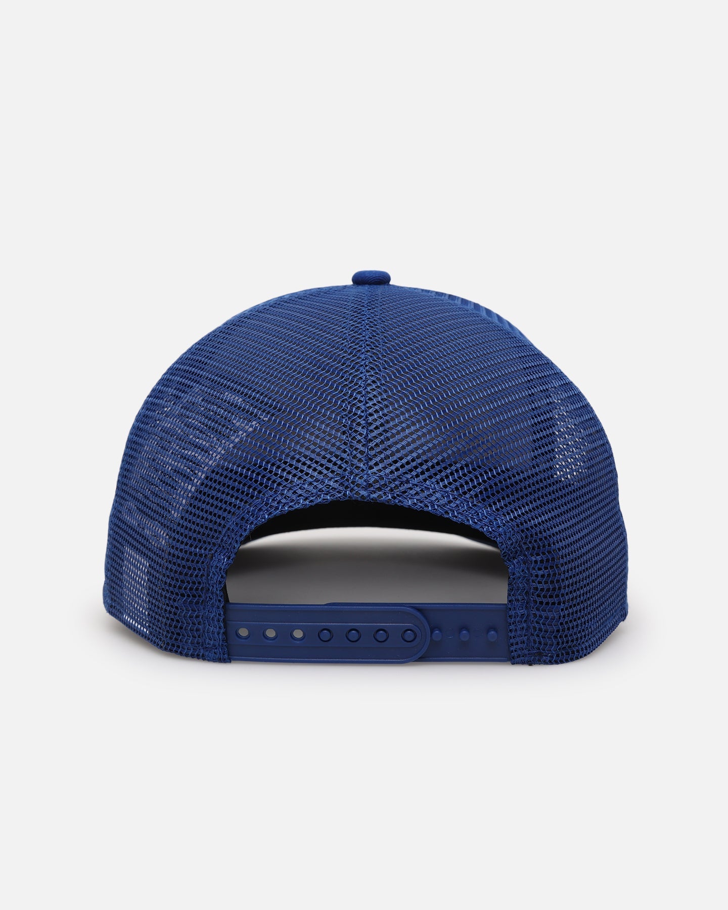 New Era Los Angeles Dodgers 'Podium Pack' Pre-Curved Golfer Trucker Snapback Light Royal/Metallic Gold