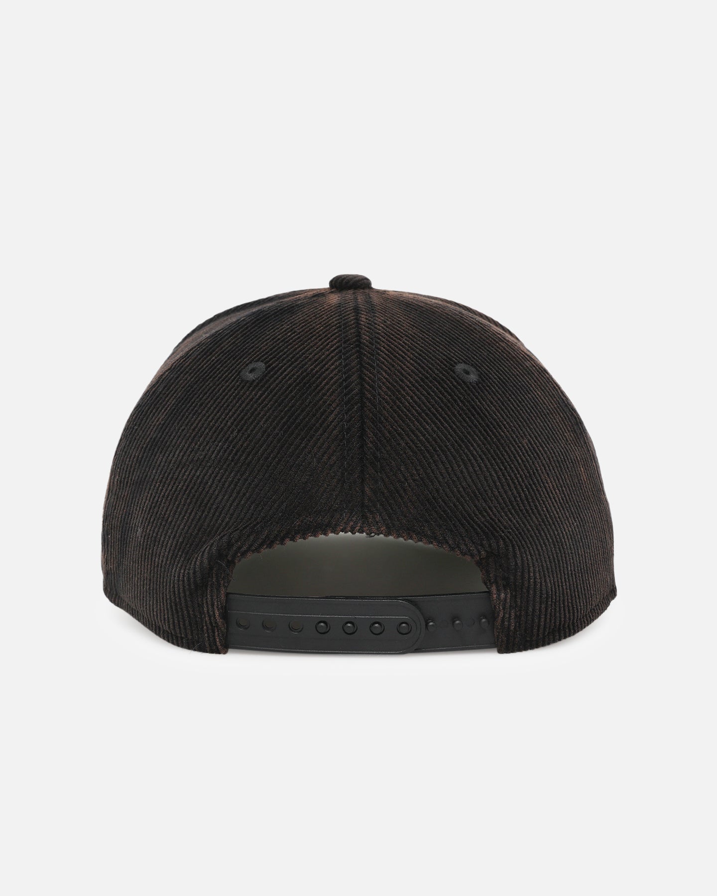 New Era Penrith Panthers 'NRL Golfer Washed Black' Pre-Curved Corduroy Golfer Snapback Washed Black