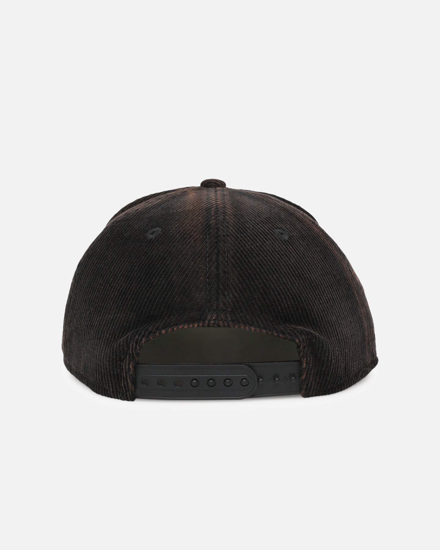New Era North Queensland Cowboys 'NRL Golfer Washed Black' Pre-Curved Corduroy Golfer Snapback Washed Black