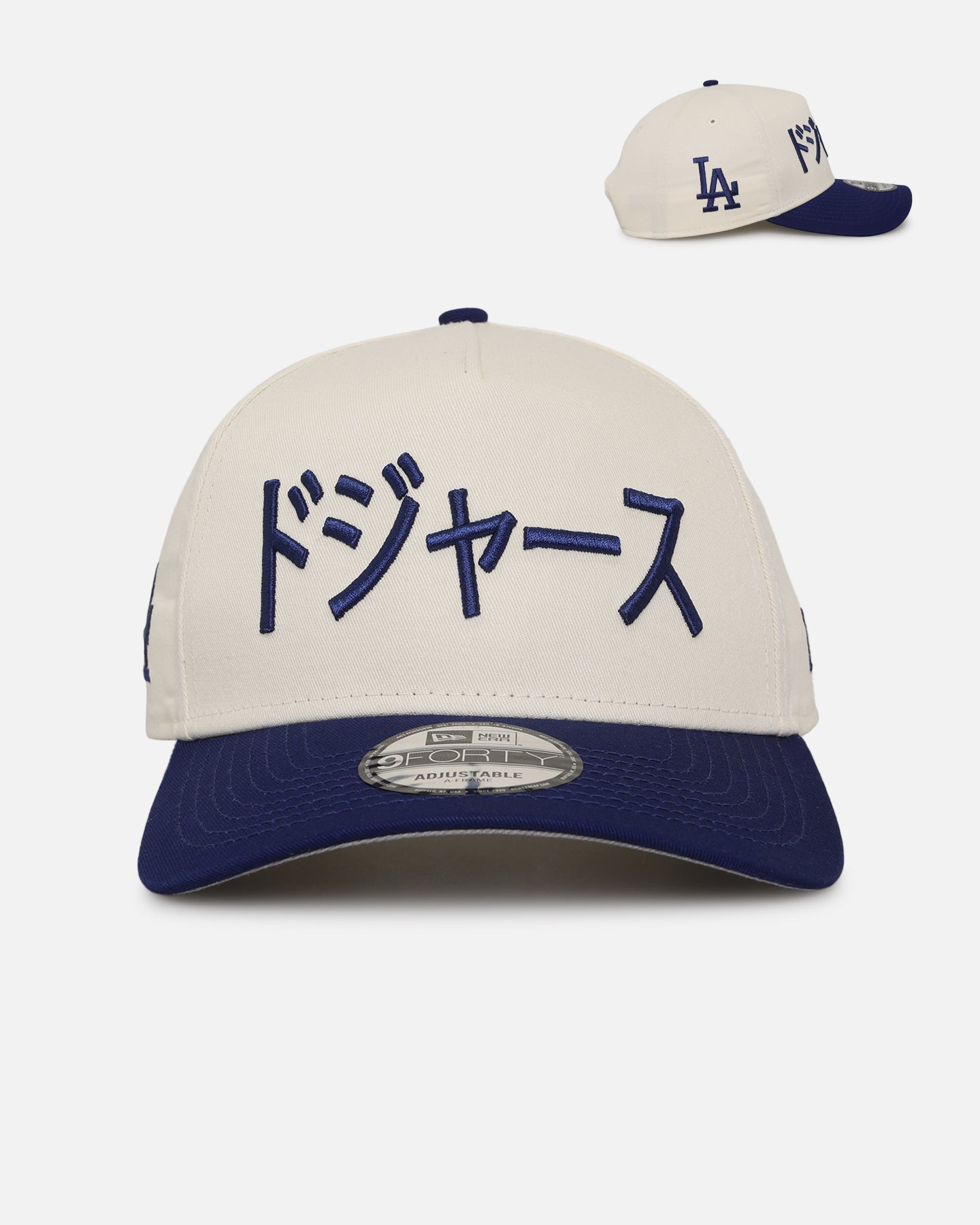 New Era Los Angeles Dodgers "Japan Pack" Katakana 9FORTY A-Frame Snapback White