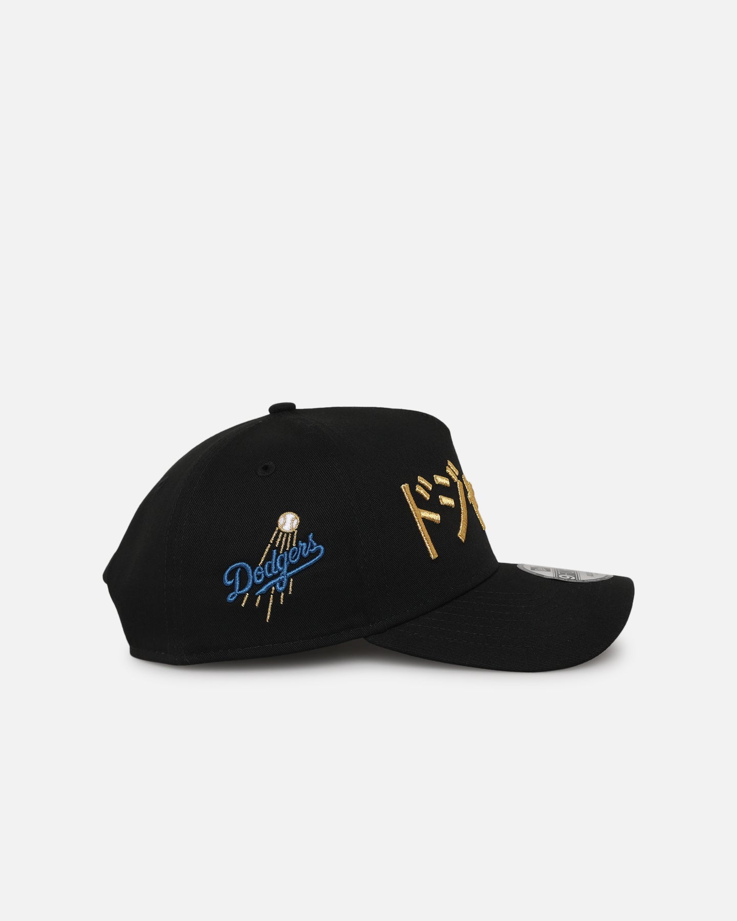 New Era Los Angeles Dodgers "Japan Pack" Katakana 9FORTY A-Frame Snapback Black/Gold