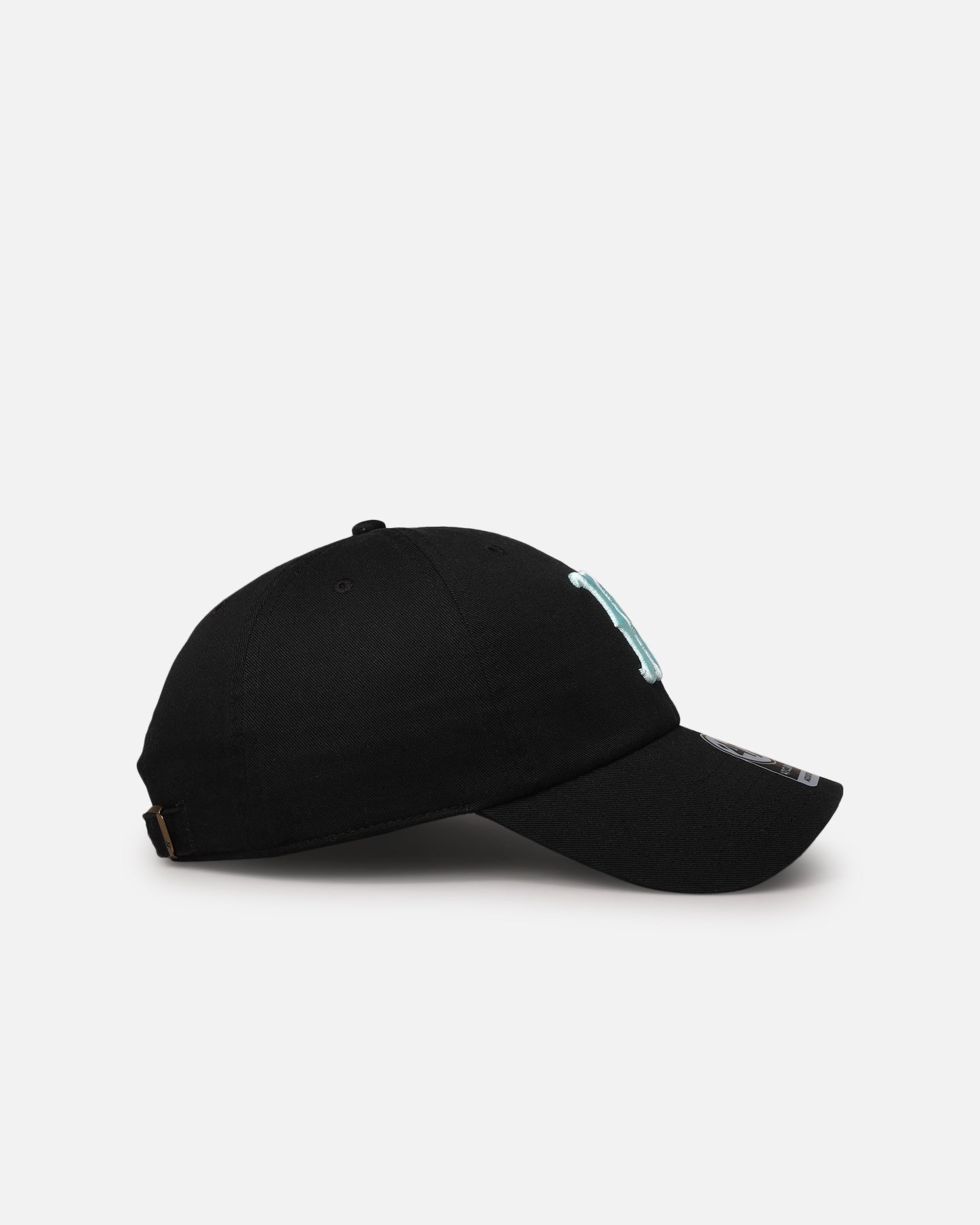 47 Brand Boston Red Sox 47 Clean Up Strapback Black/Turquoise